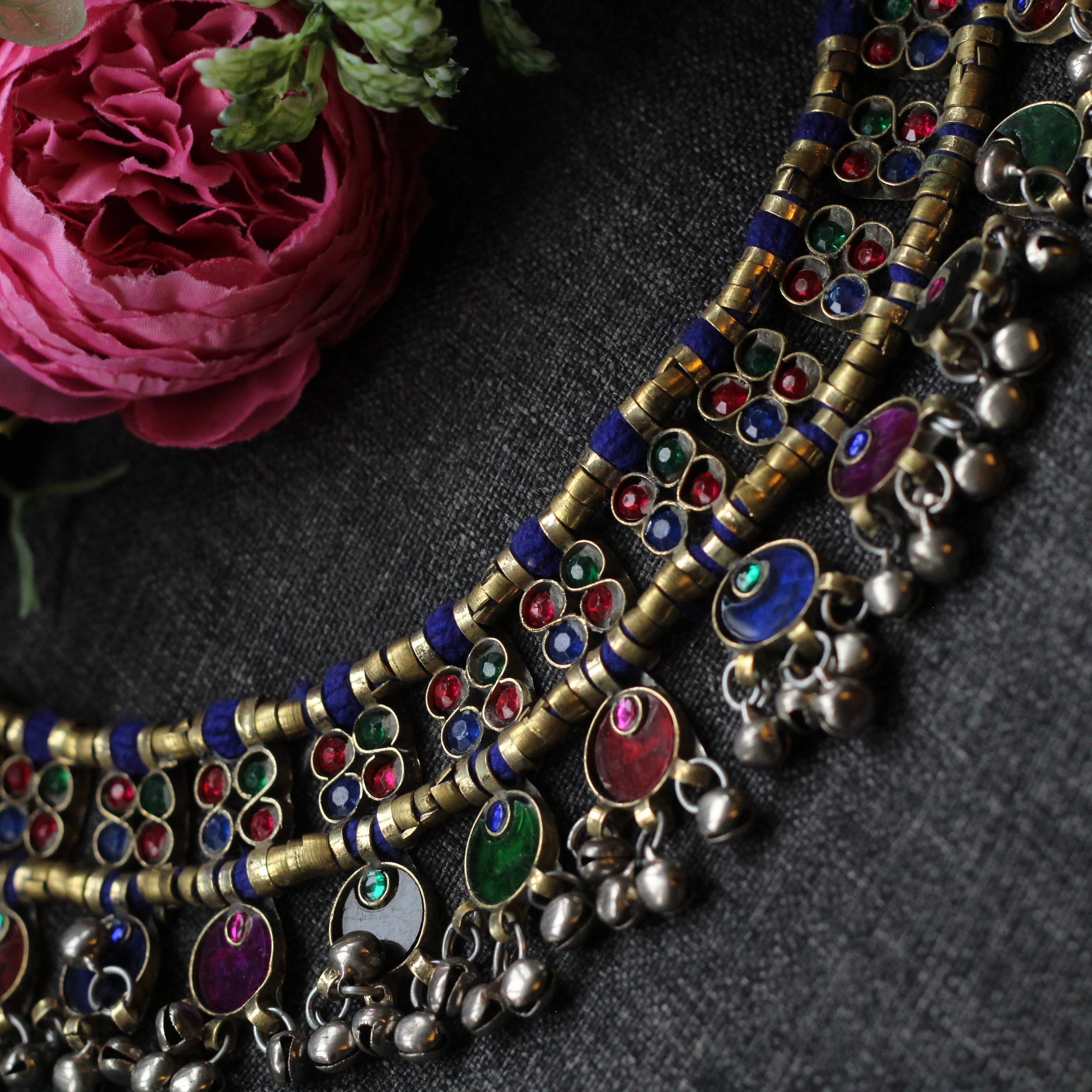 AFGHAN CHOKER SET NECKLACE