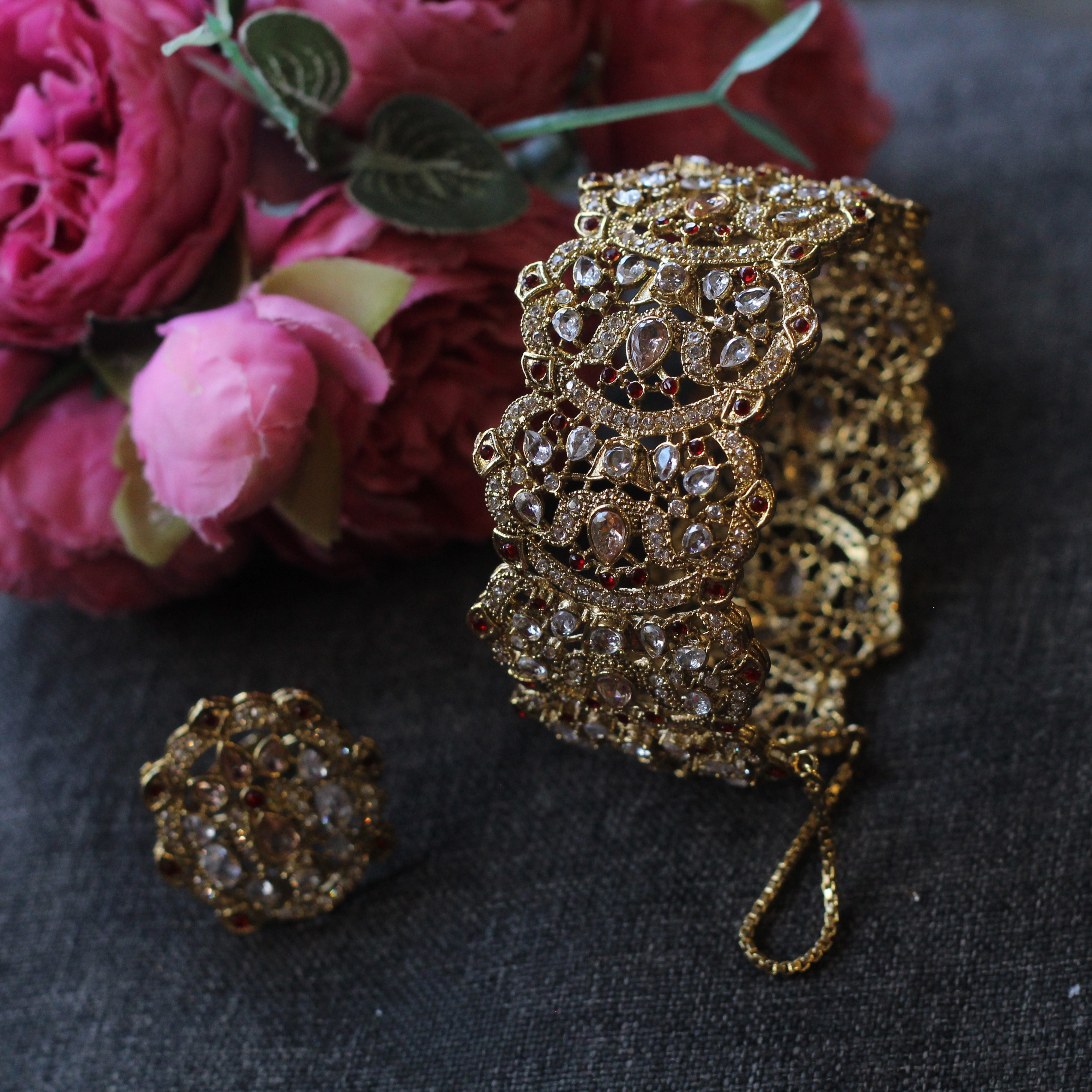 ZIA- GOLD BRIDAL SET