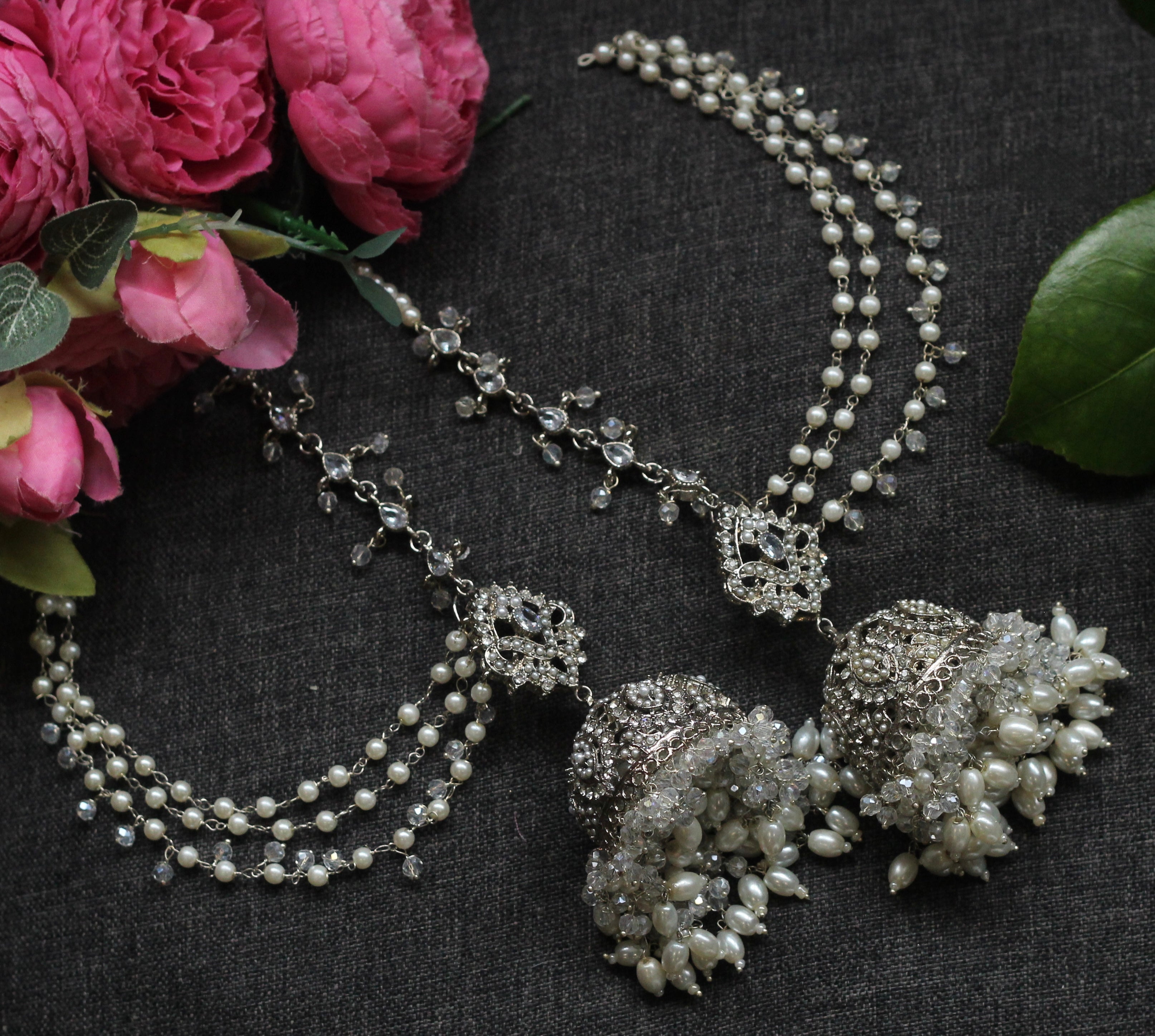 NOORÉ SILVER BRIDAL SET