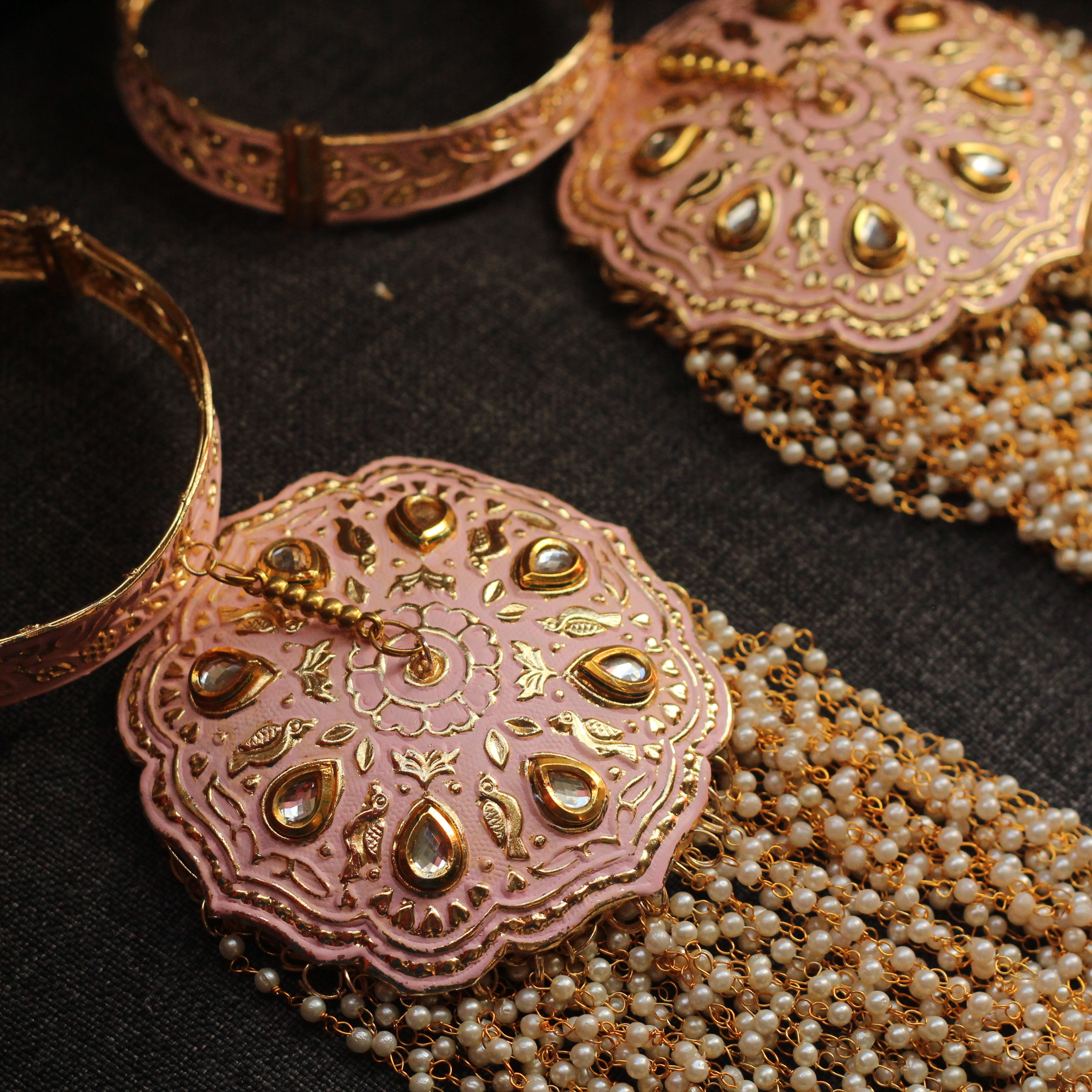 Pink kaleera jewelry