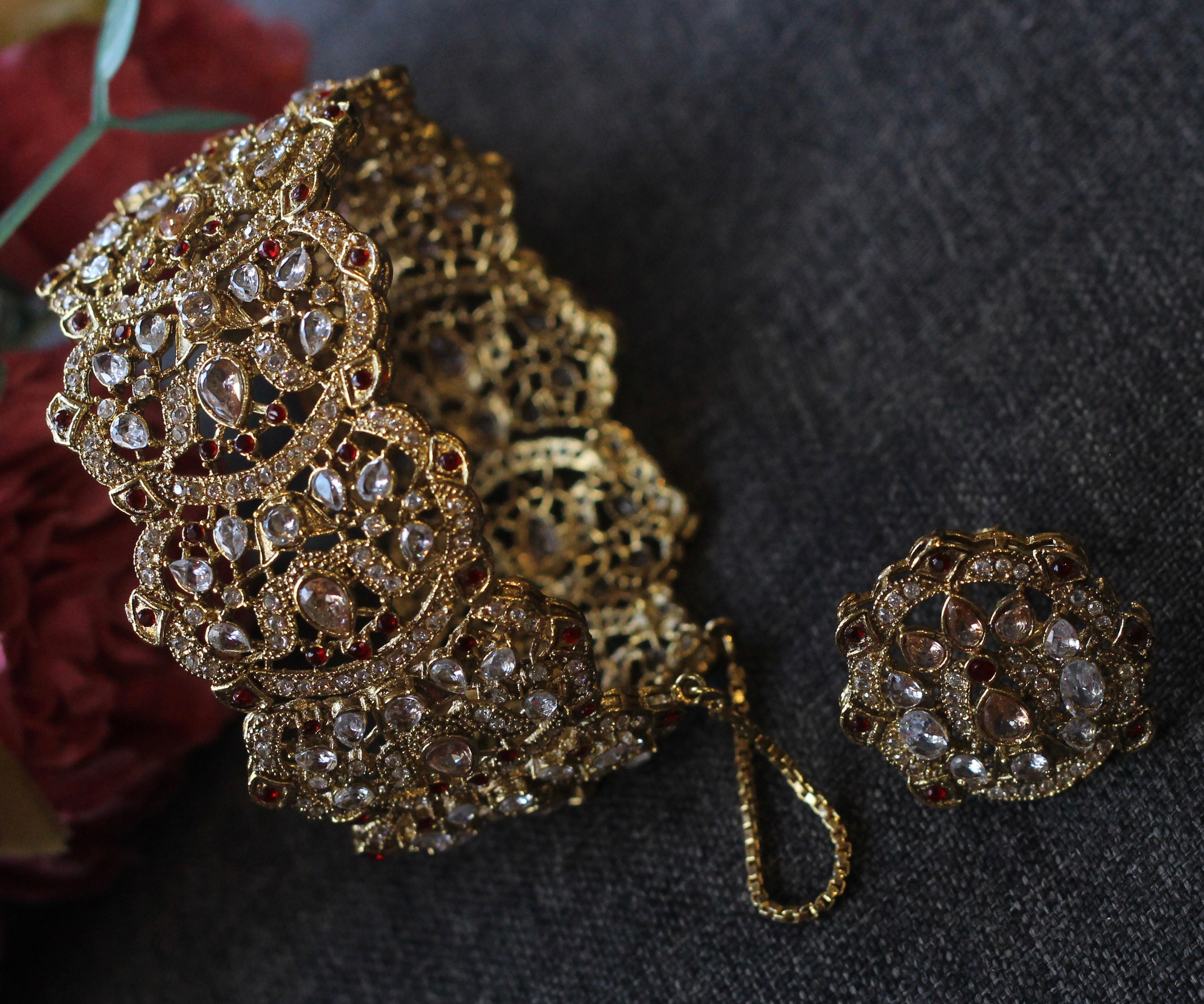ZIA- GOLD BRIDAL SET