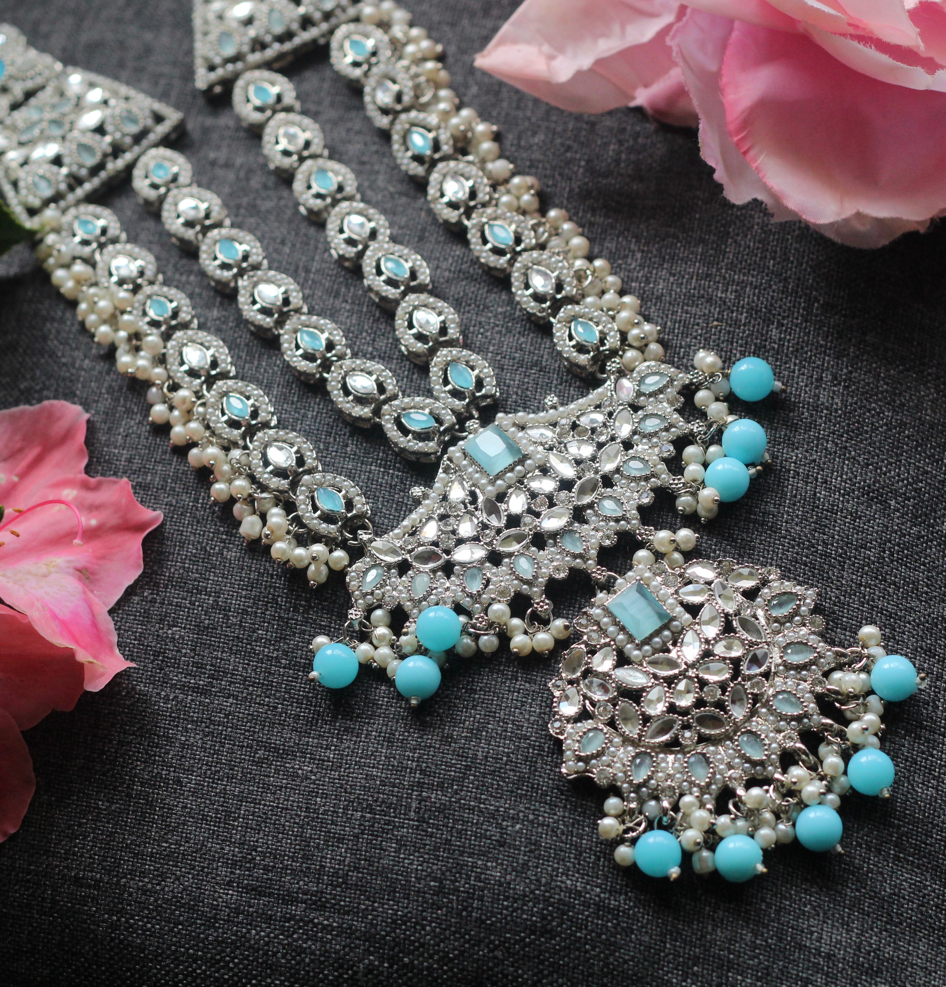 Long Necklace silver