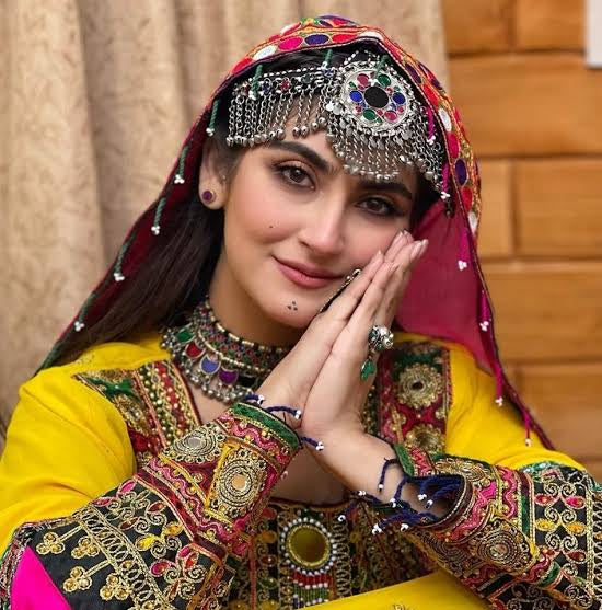 AFGHAN CHOKER SET NECKLACE