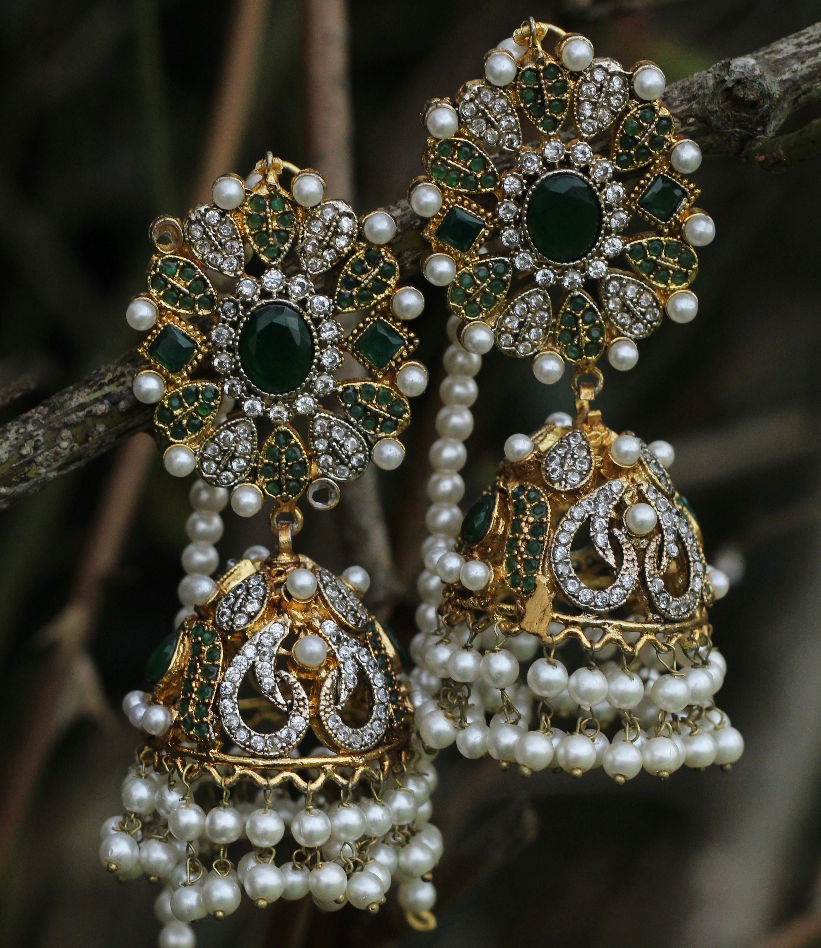 Jhumka earrings