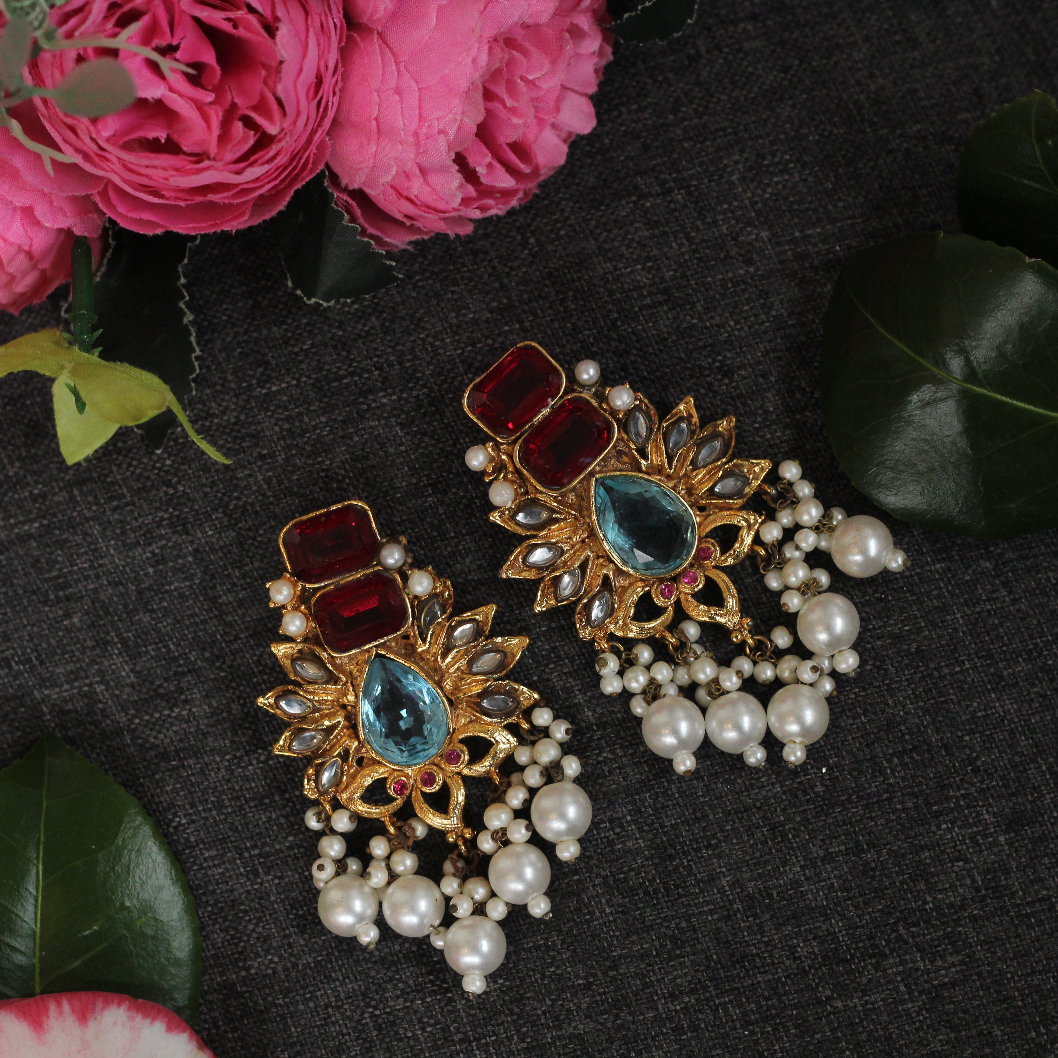 CRIMSON NECKLACE SET