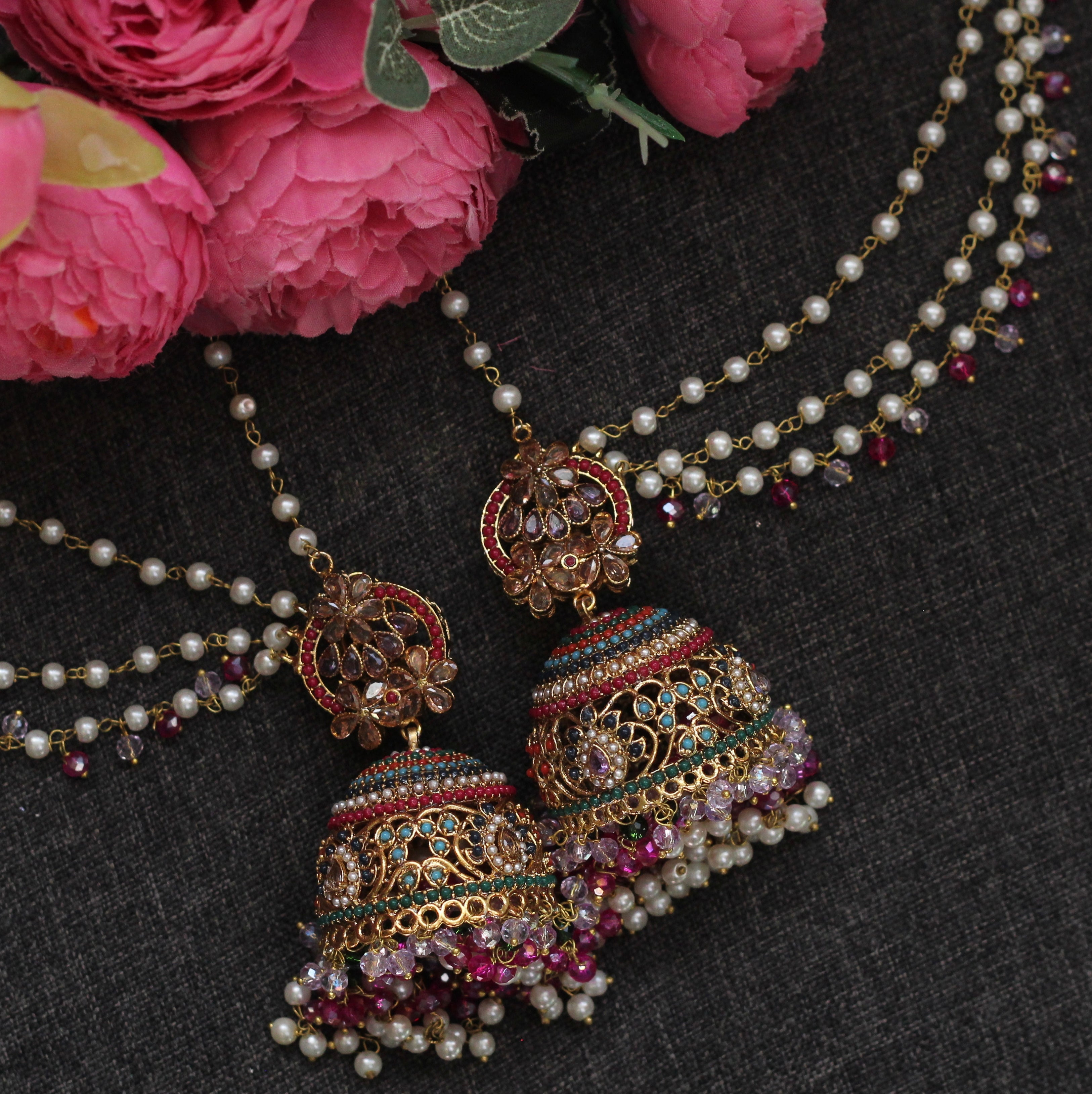 NOOR-E-NAZAR JHUMKA EARRINGS