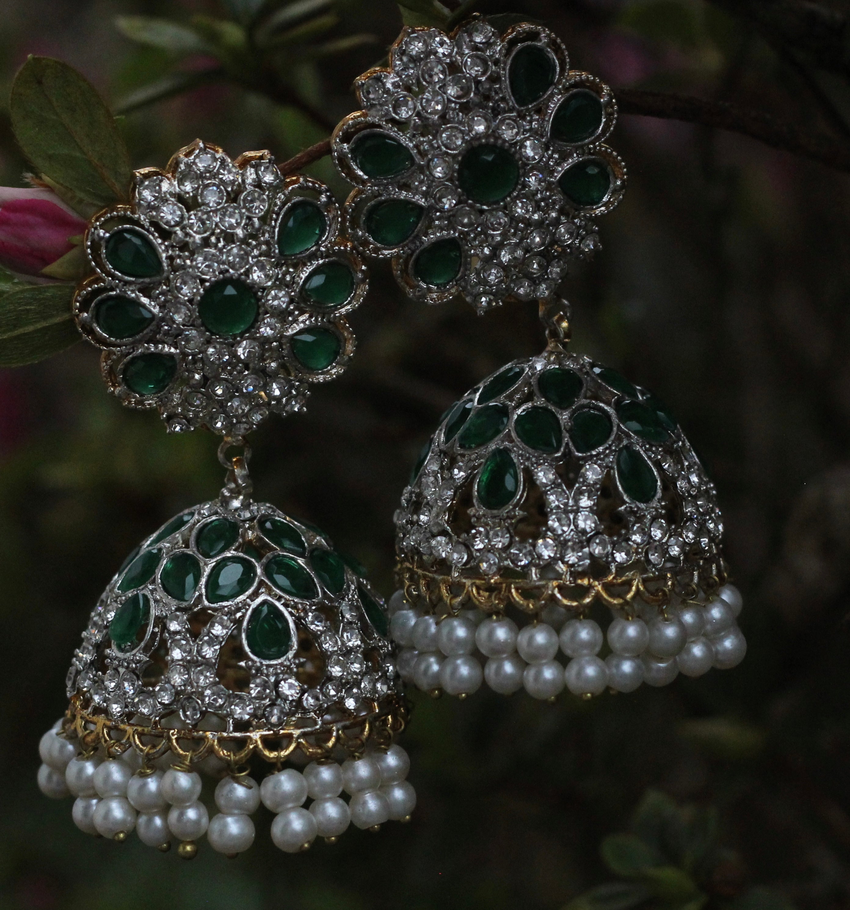 Jhumka earrings