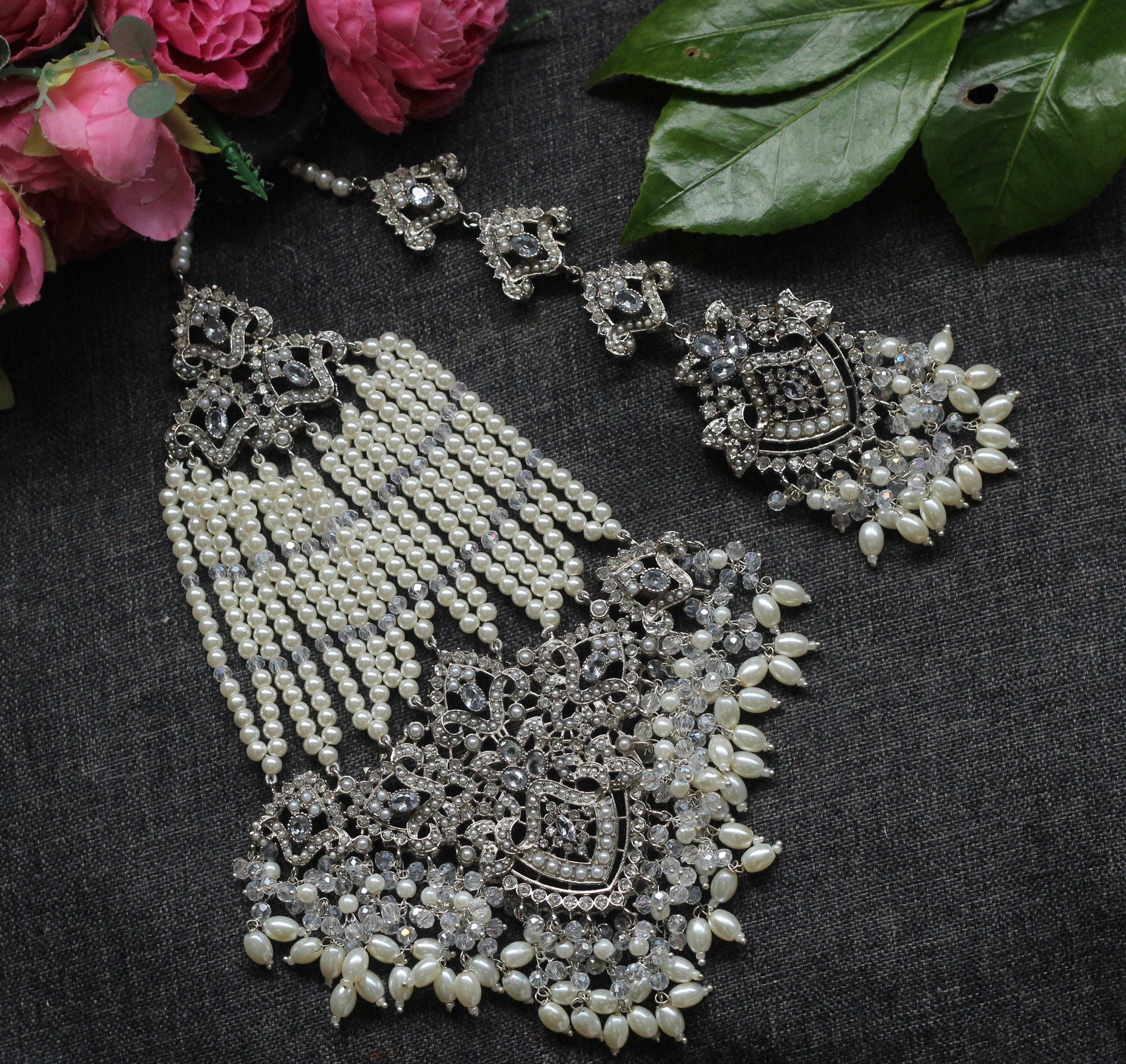 NOORÉ SILVER BRIDAL SET