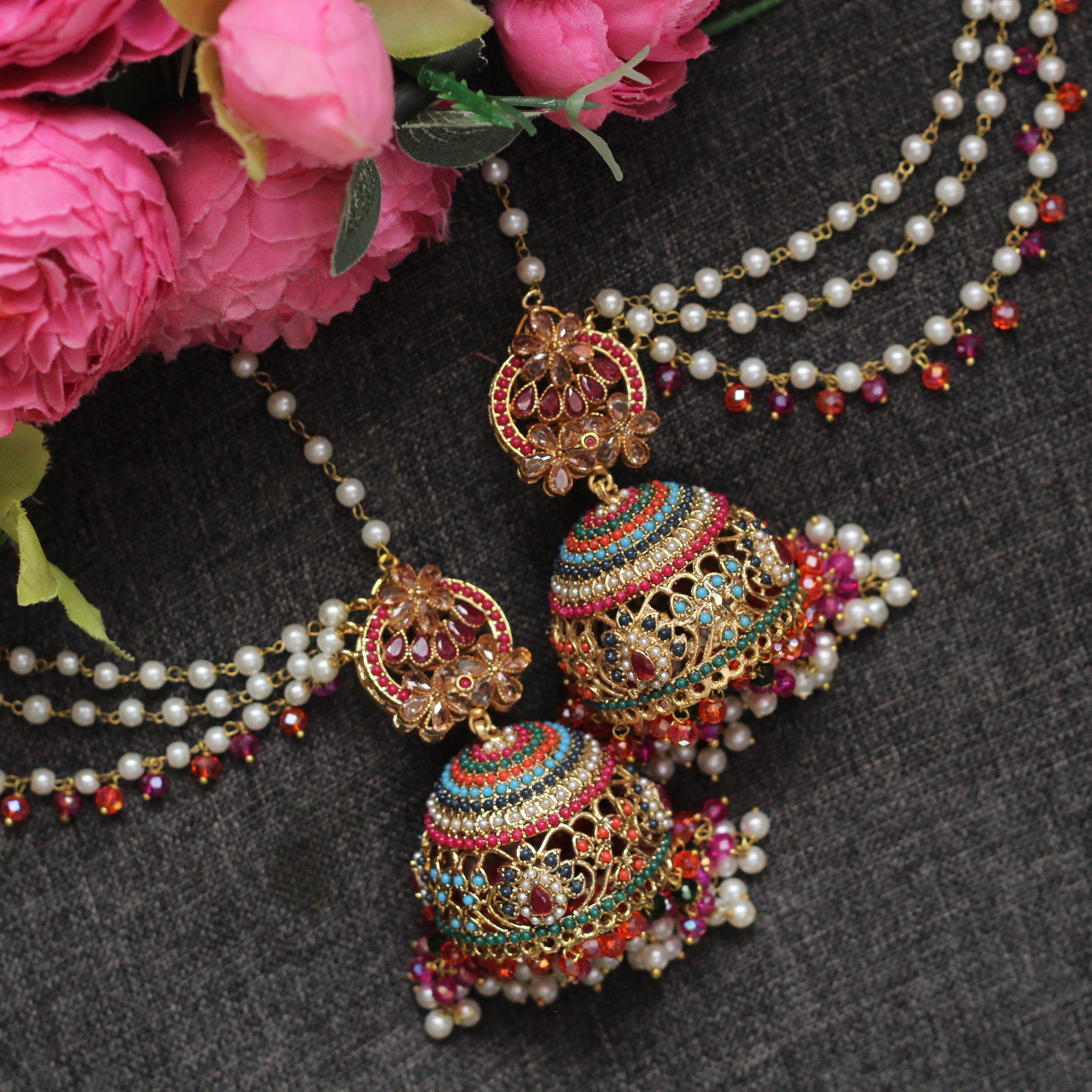 NOOR-E-NAZAR JHUMKA EARRINGS