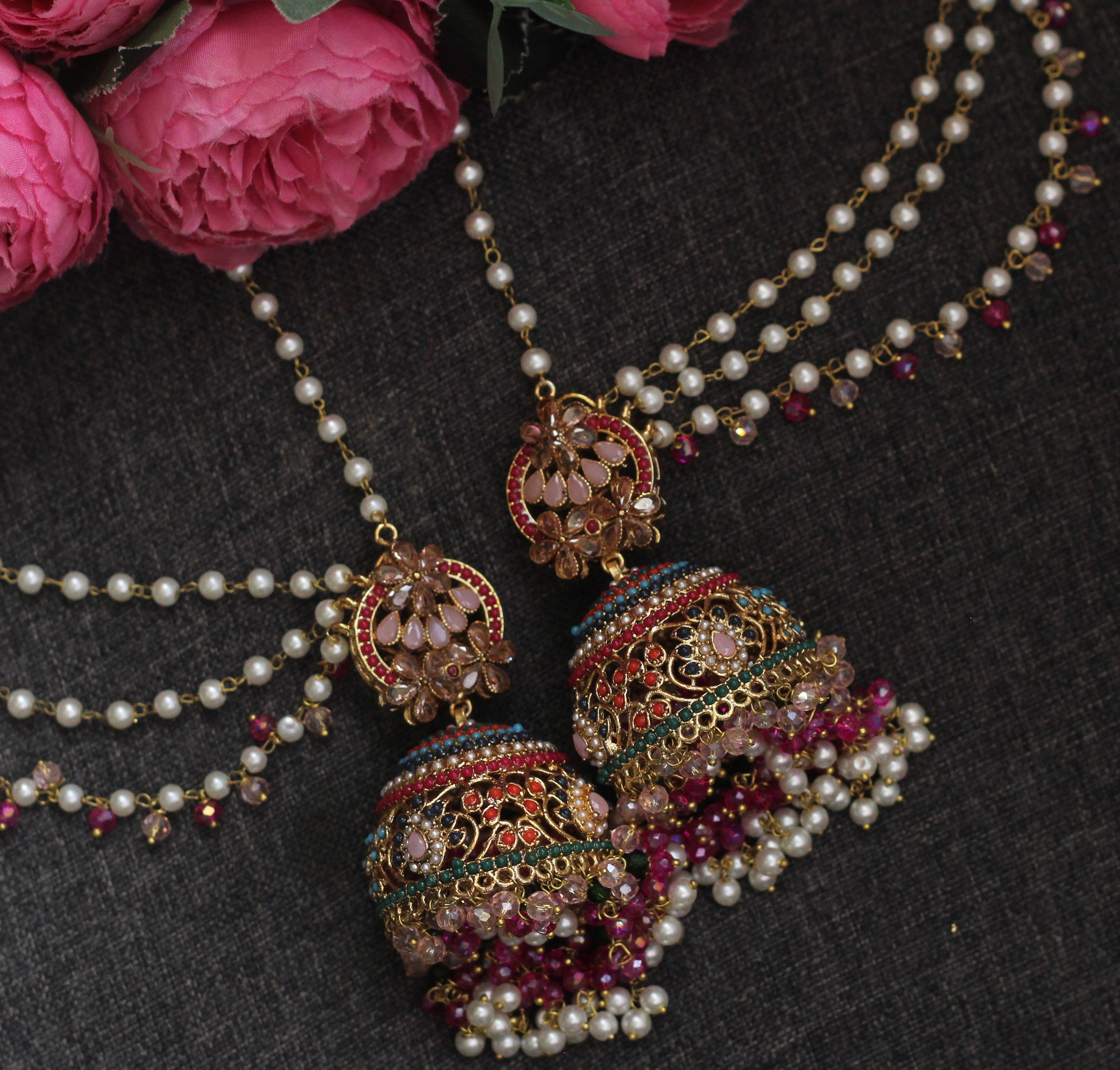 NOOR-E-NAZAR JHUMKA EARRINGS