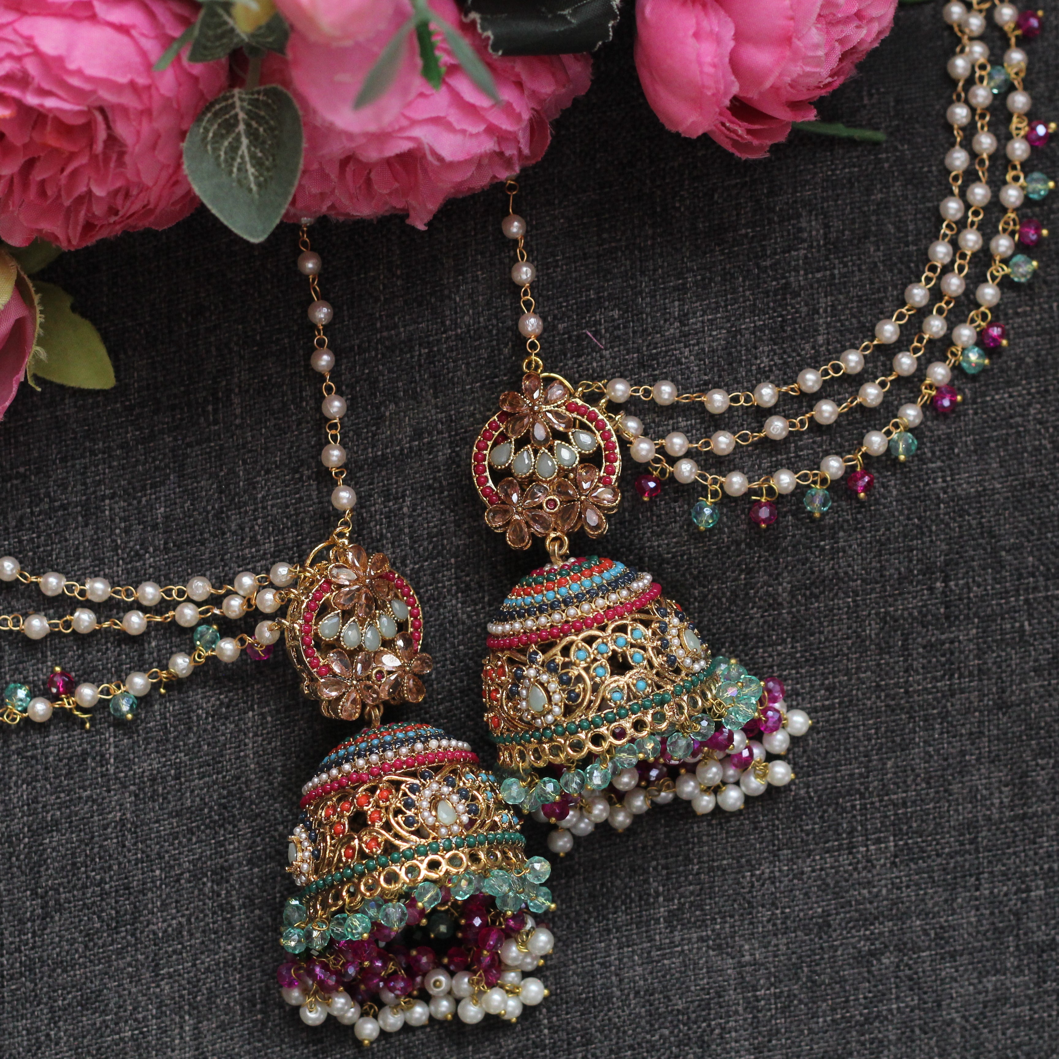 NOOR-E-NAZAR JHUMKA EARRINGS