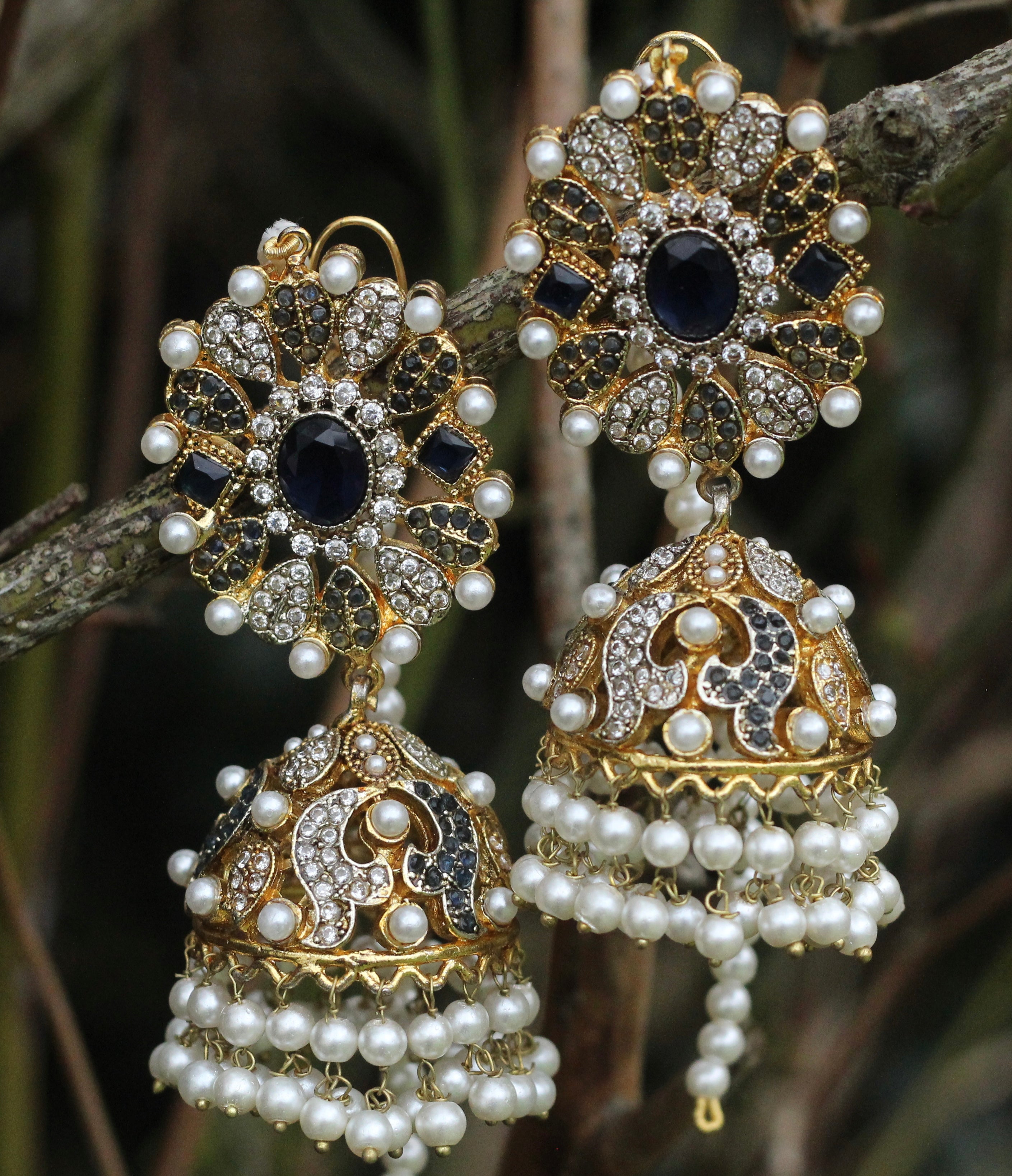 Jhumka earrings