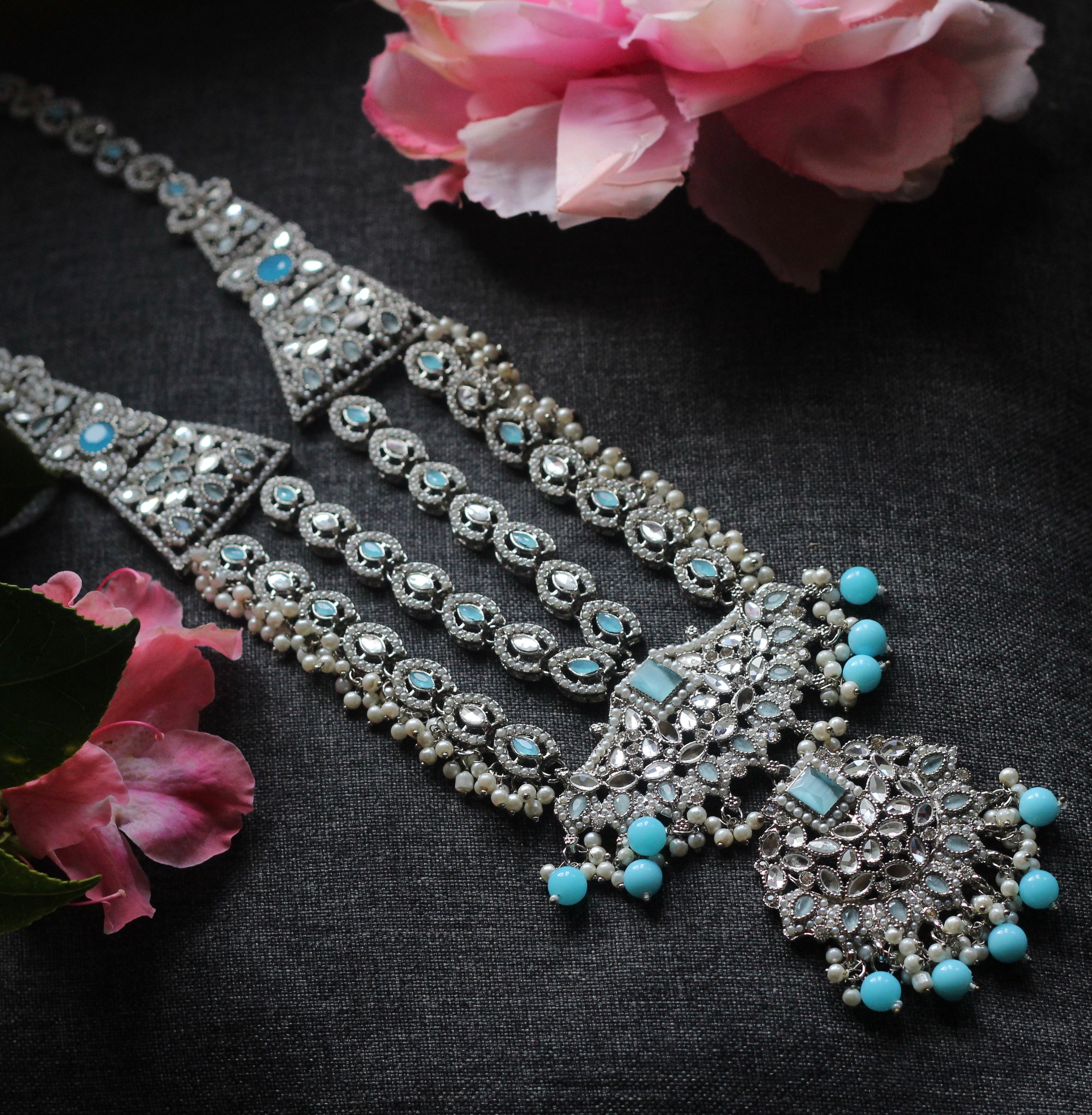 Long Necklace silver