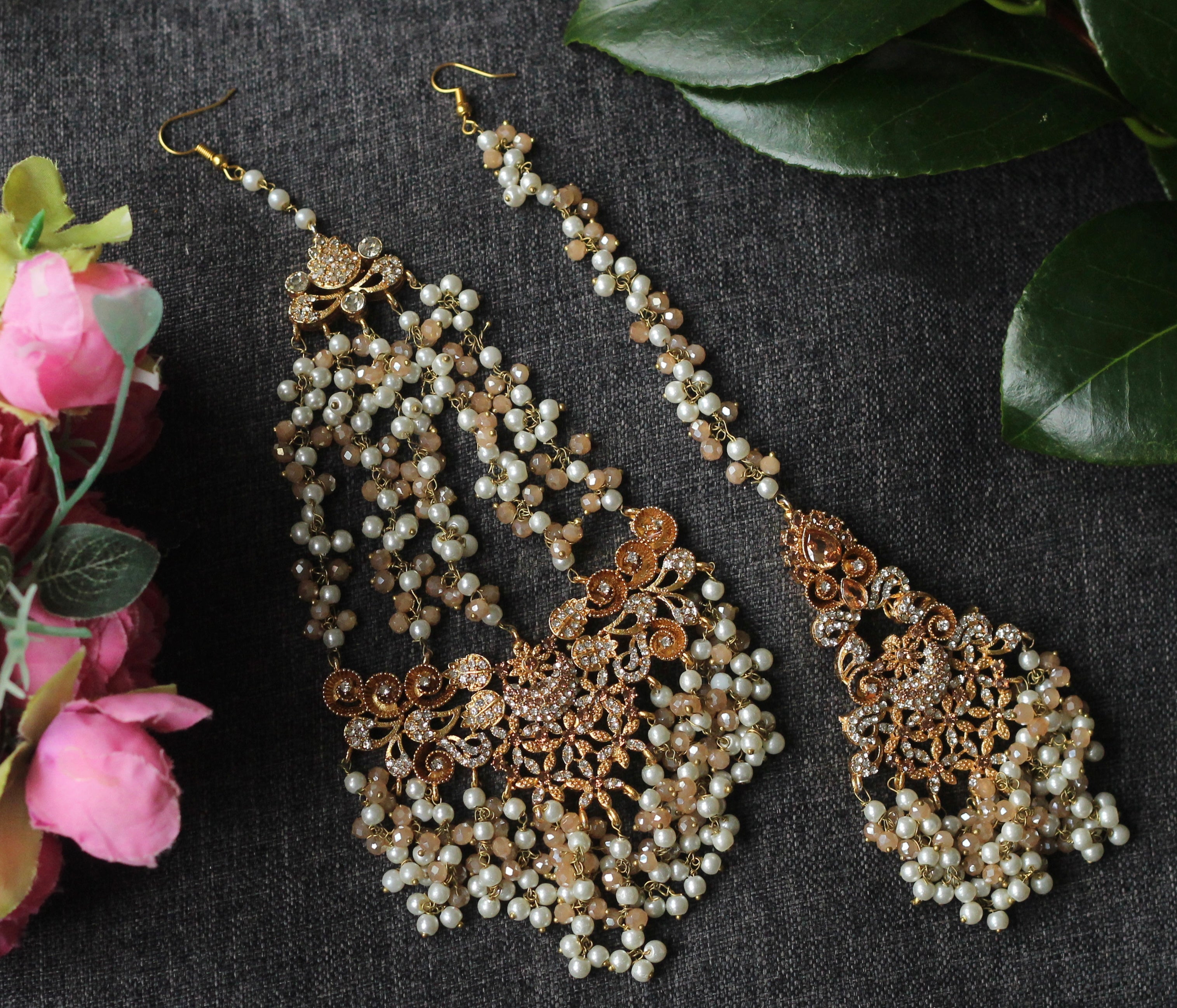 Gold bridal jewellery