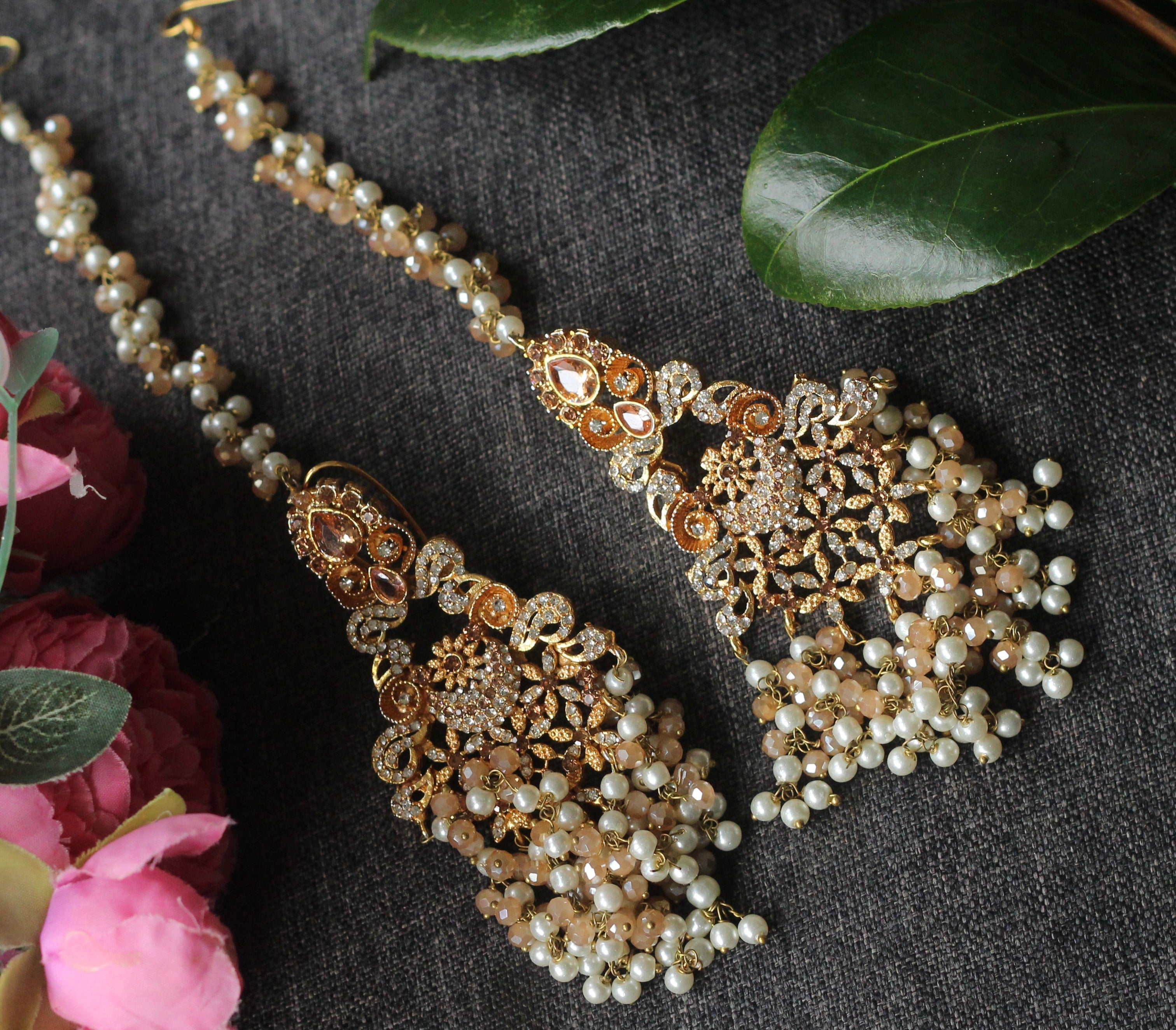Gold bridal jewellery