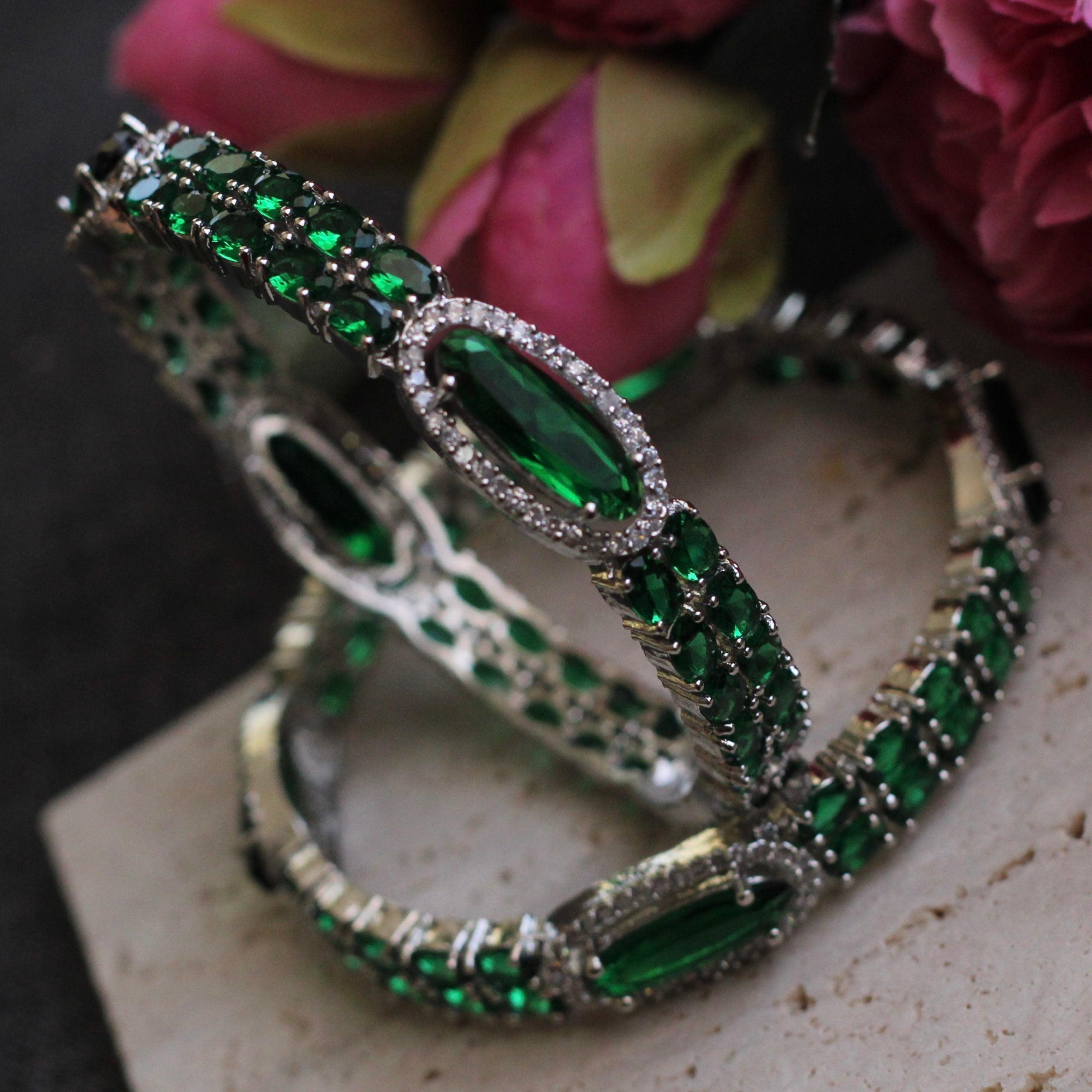 BANGLE BLISS: ZIRCONIA BANGLES