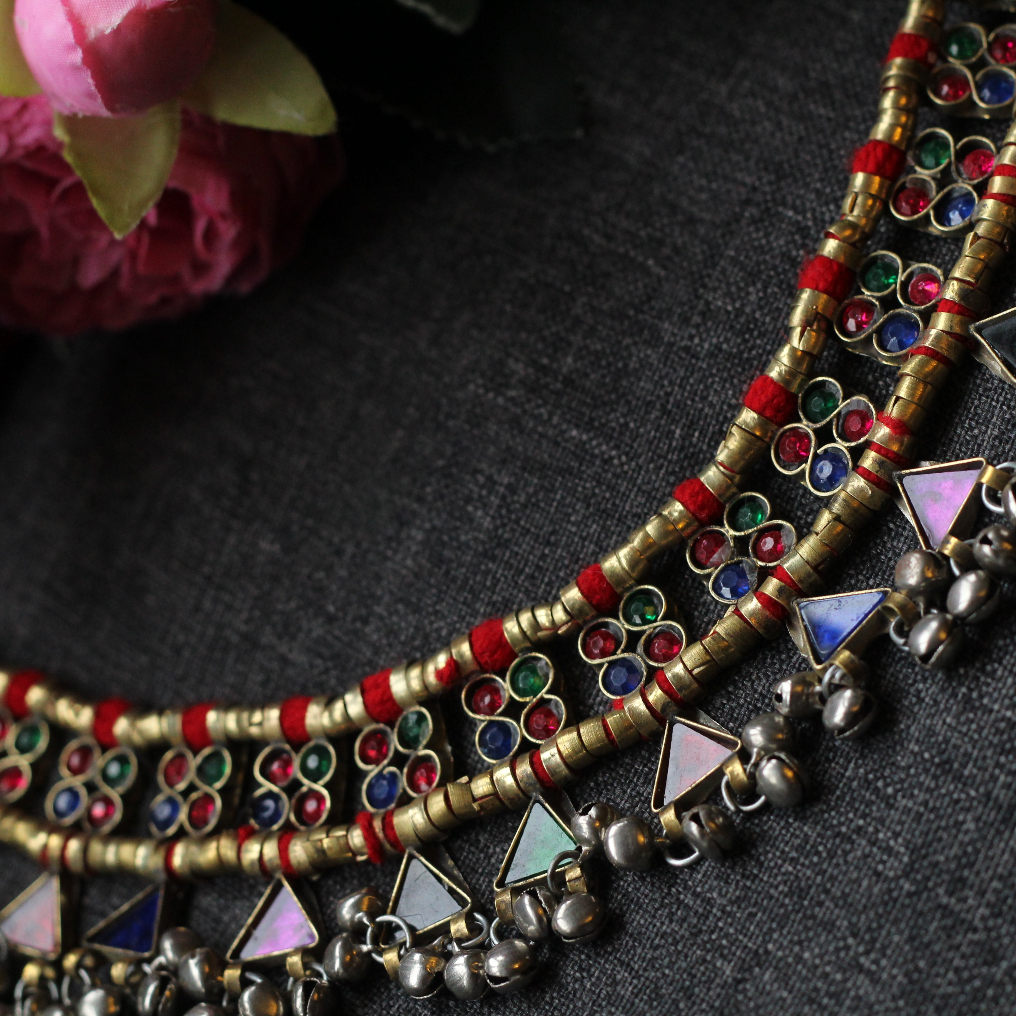 AFGHAN CHOKER SET NECKLACE