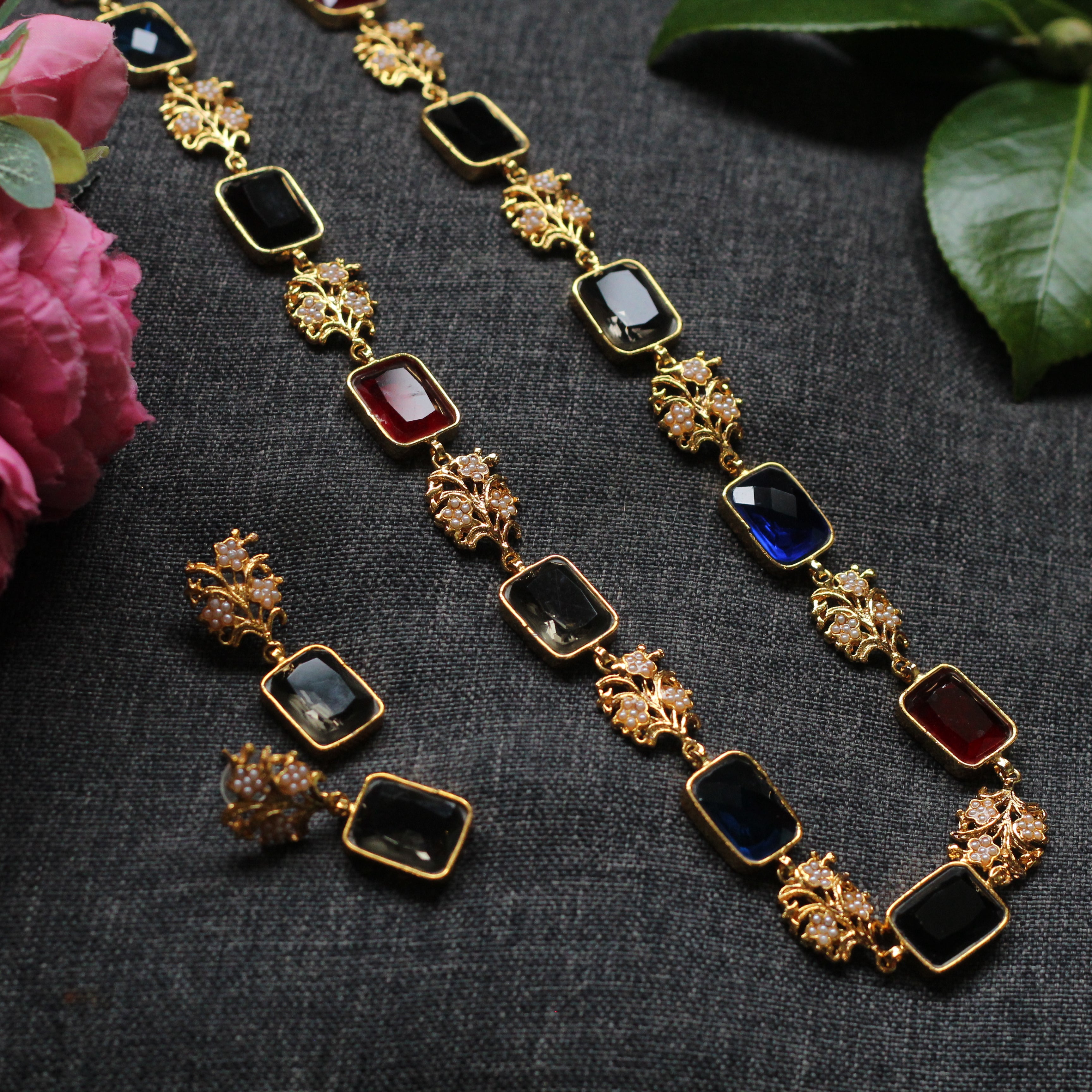 GULAAB LONG NECKLACE