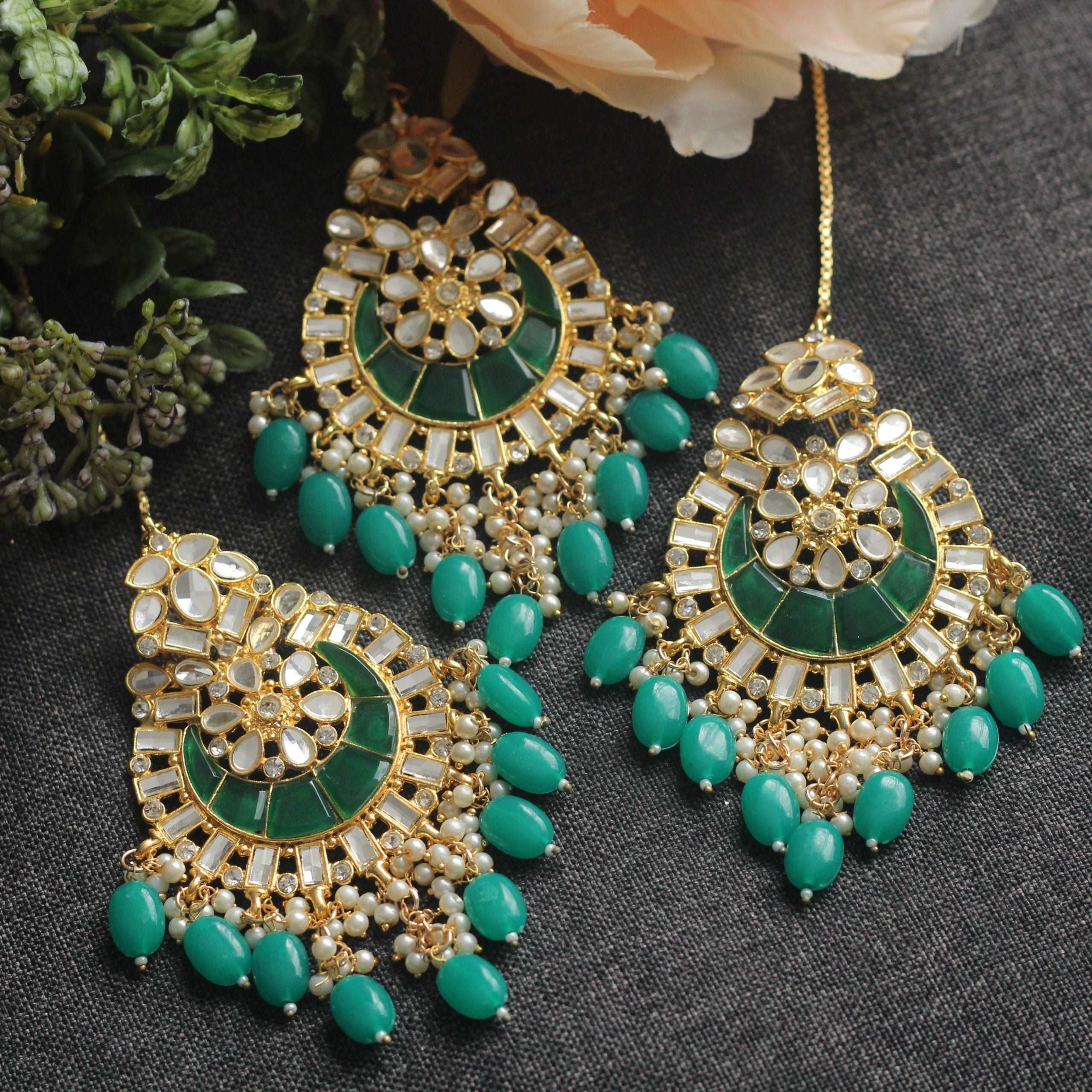 Earrings and Tikka 23