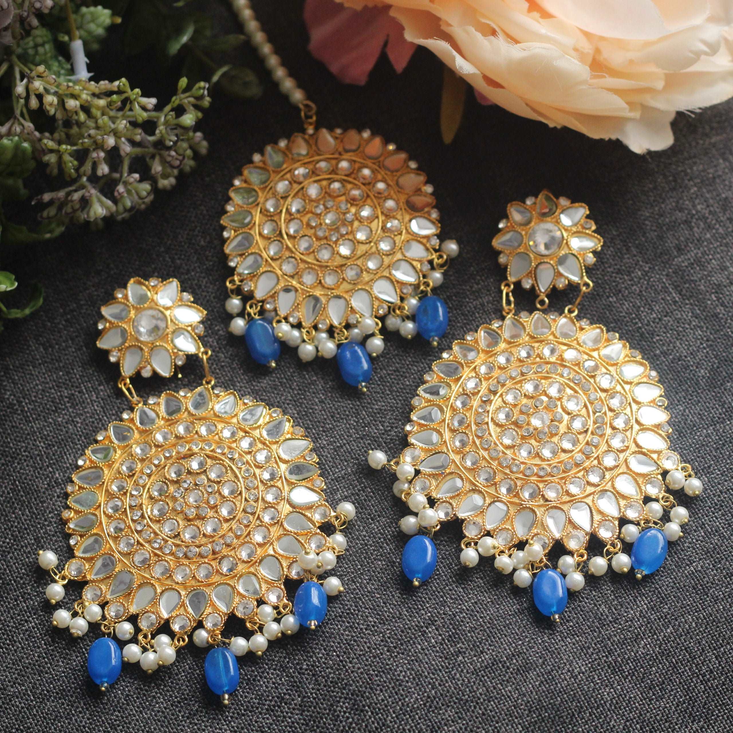 Earrings and Tikka 24