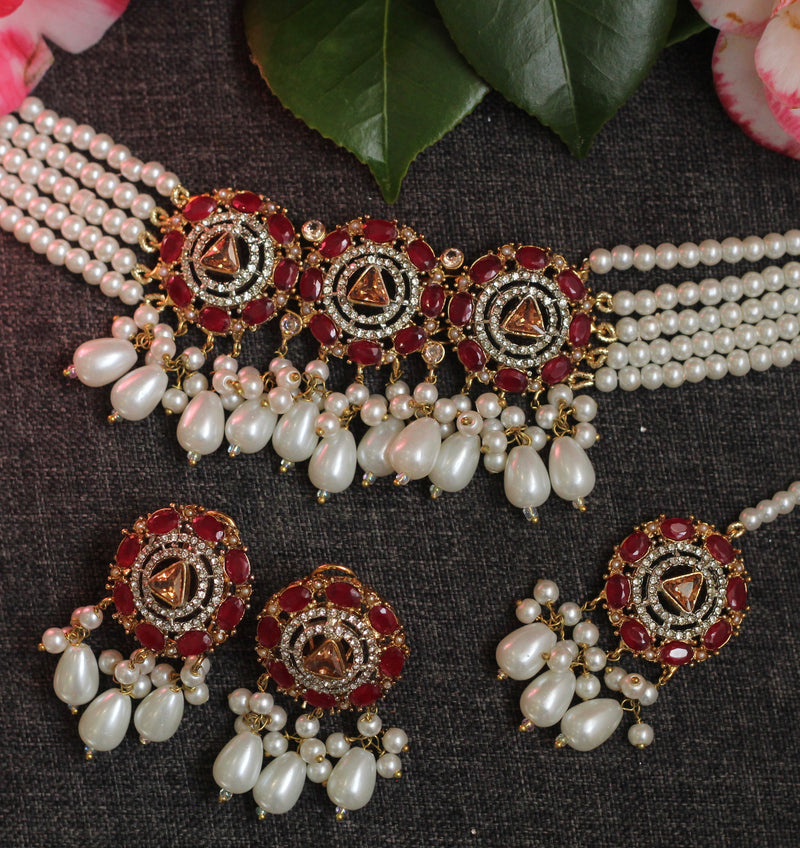 DAISY CHOKER SET