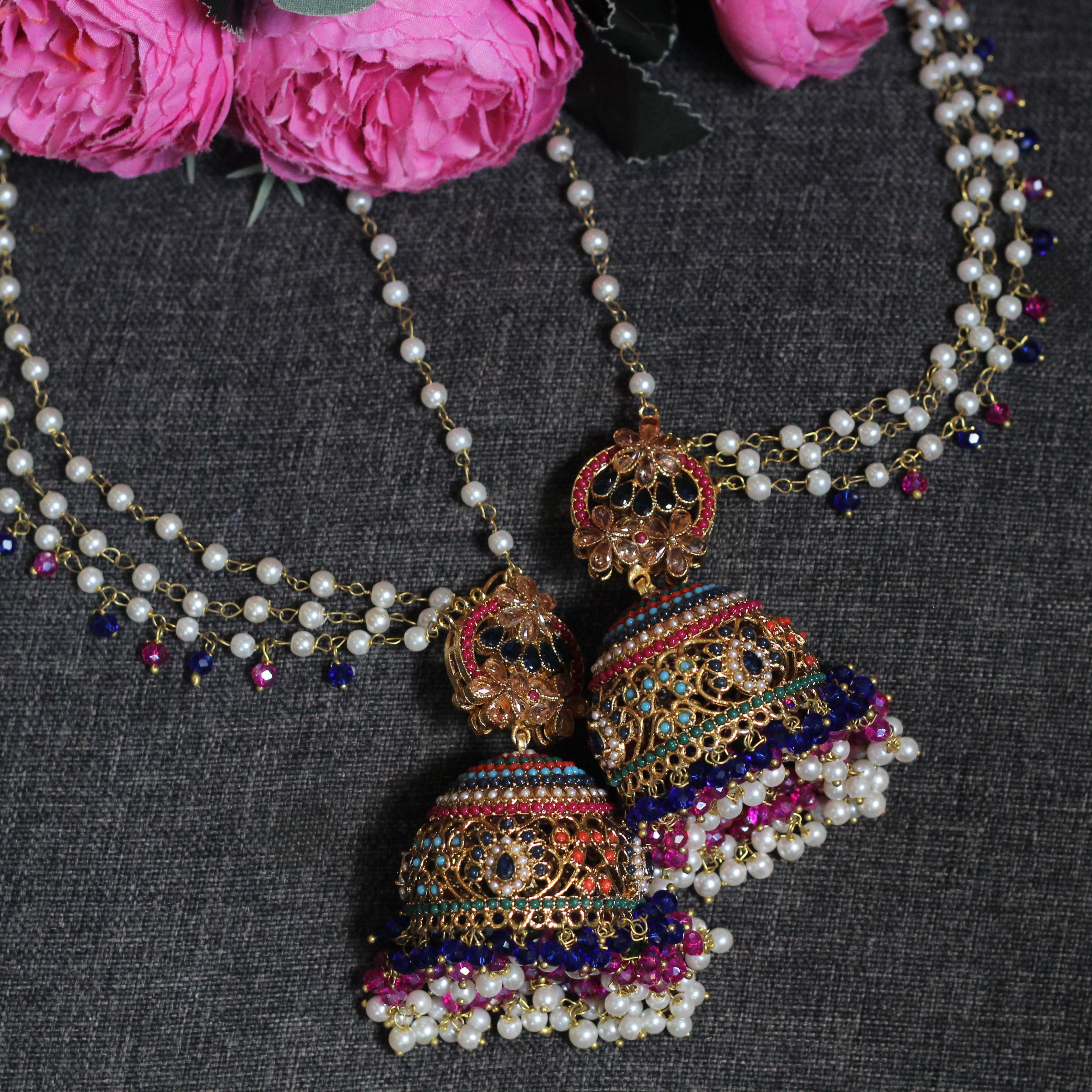 NOOR-E-NAZAR JHUMKA EARRINGS