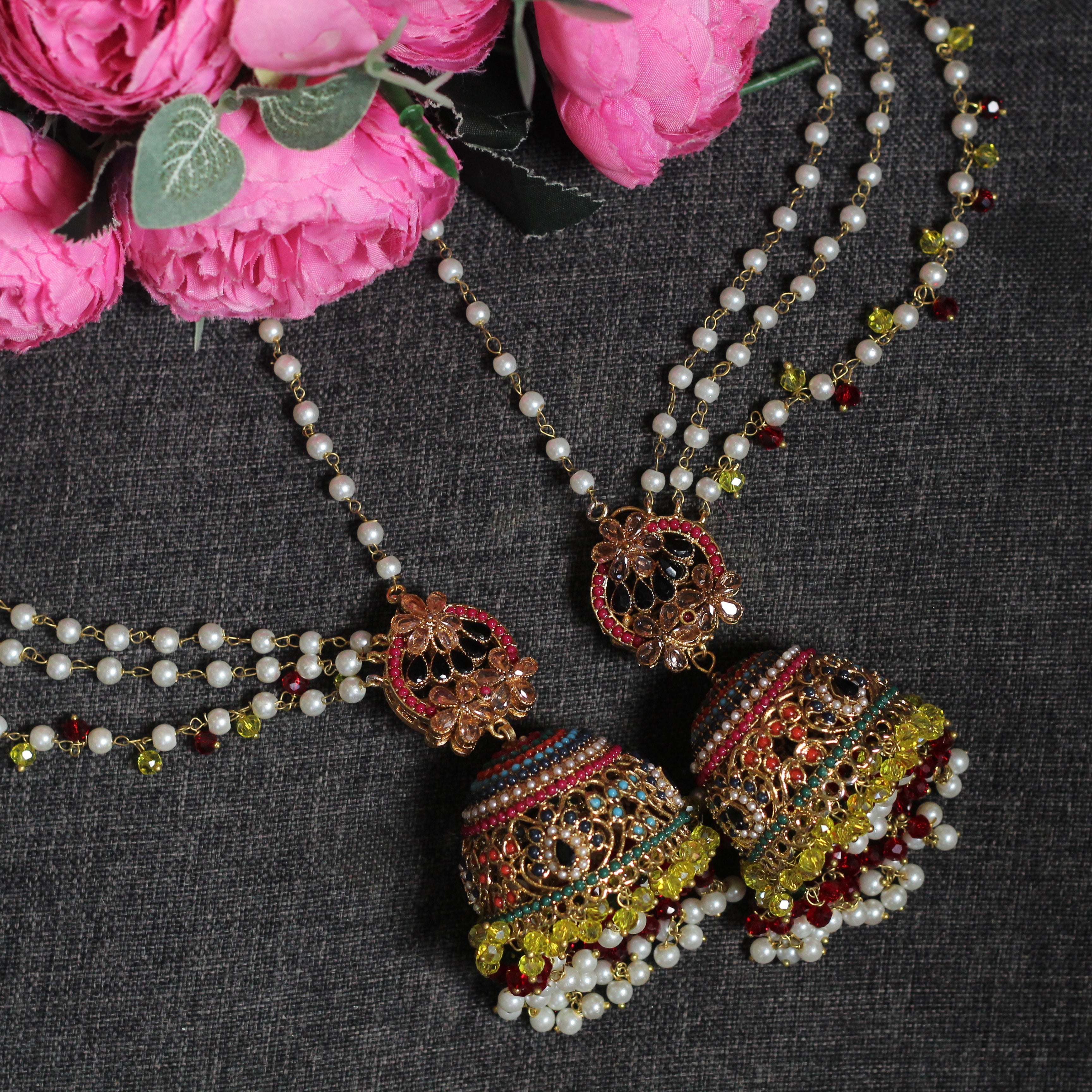 NOOR-E-NAZAR JHUMKA EARRINGS