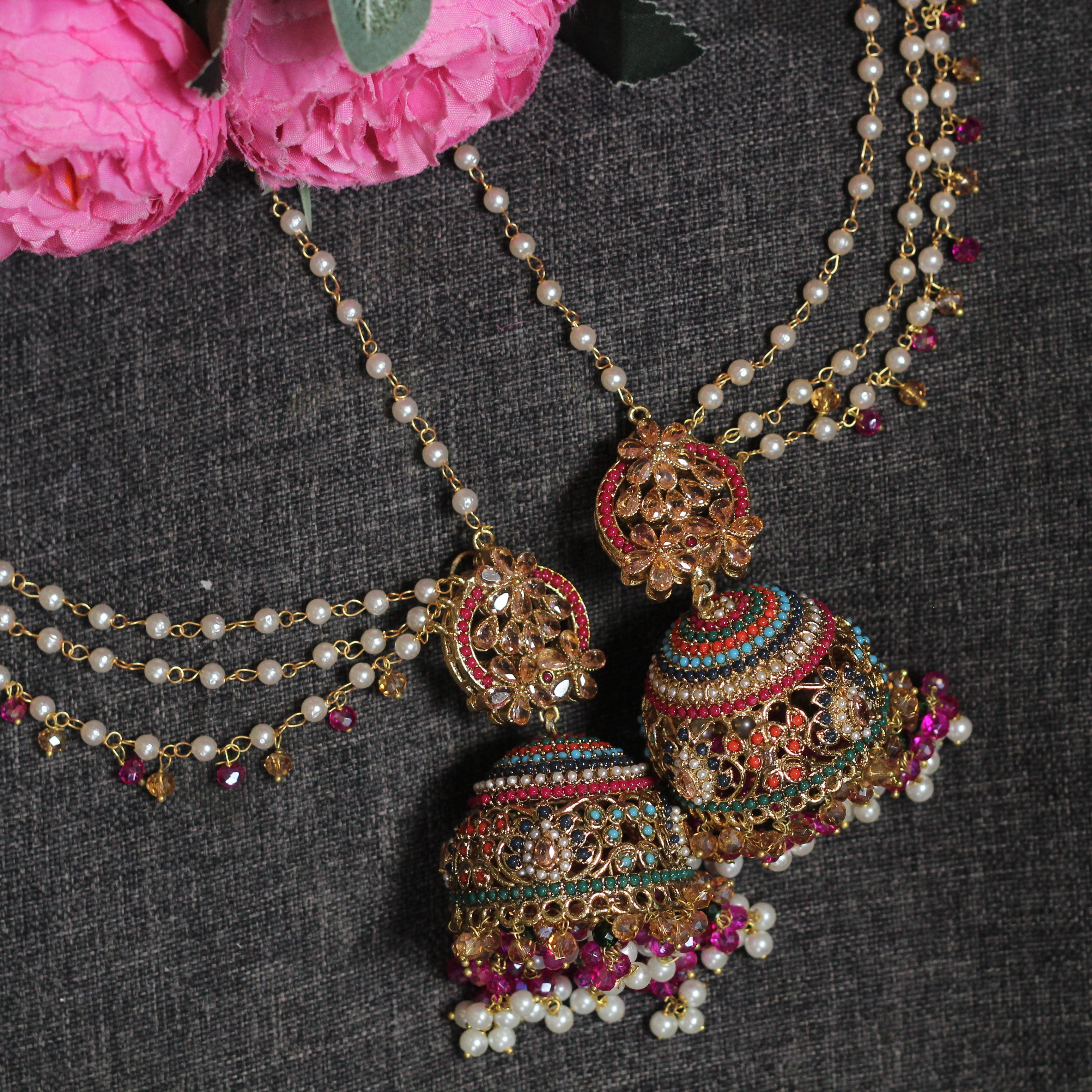NOOR-E-NAZAR JHUMKA EARRINGS
