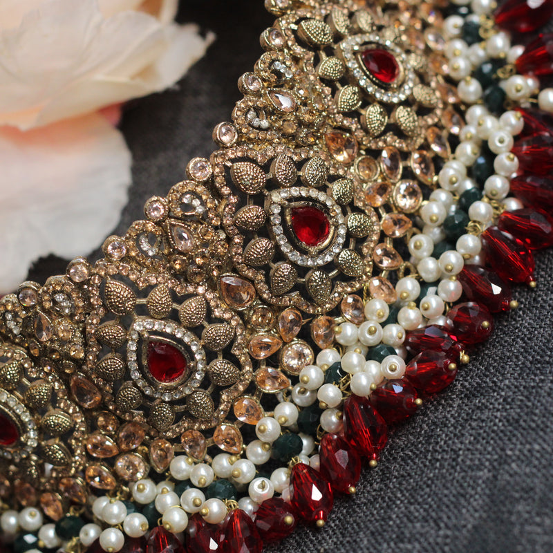 Red Bridal Jewellery 