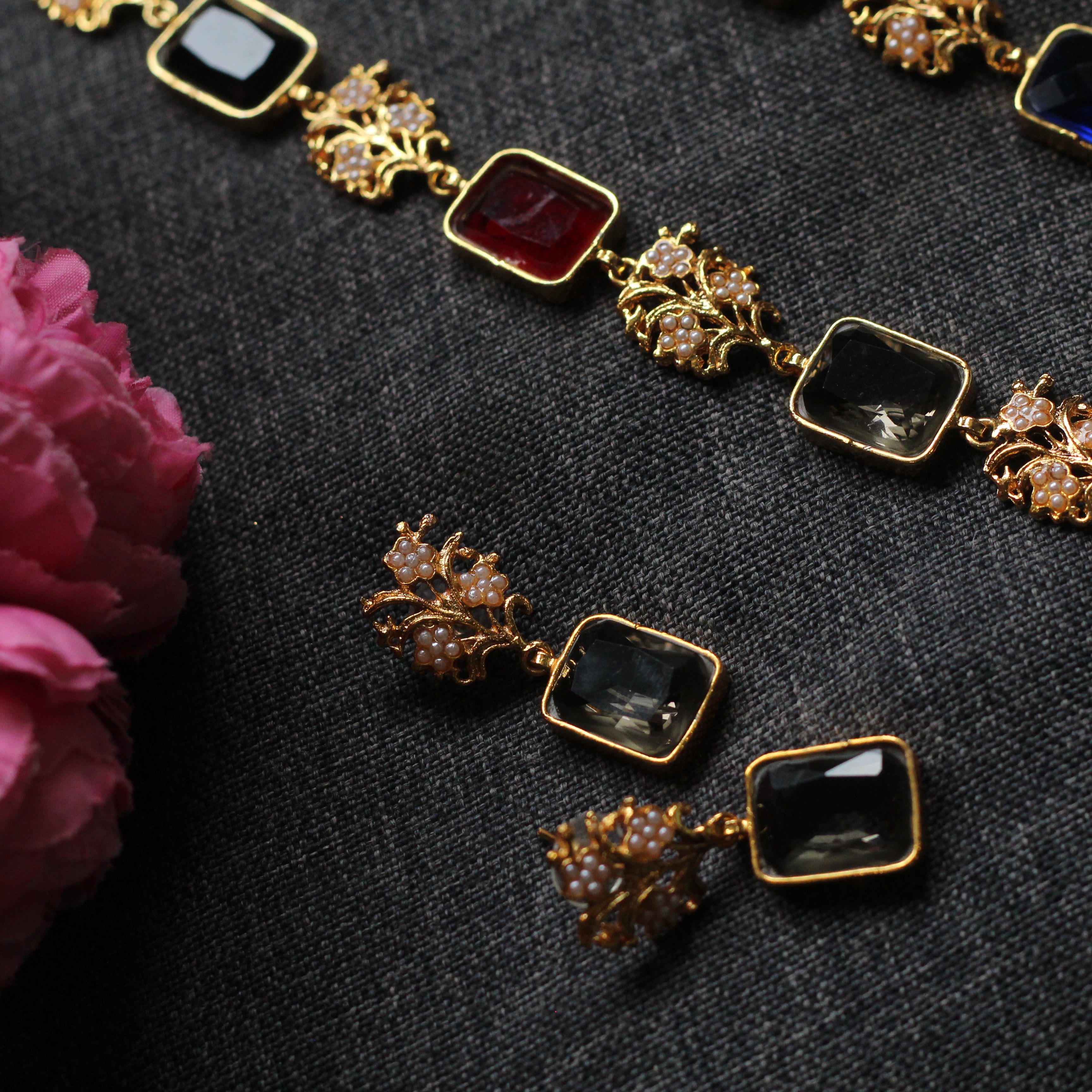 GULAAB LONG NECKLACE