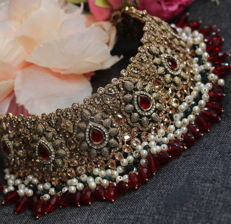 Red Bridal Jewellery 