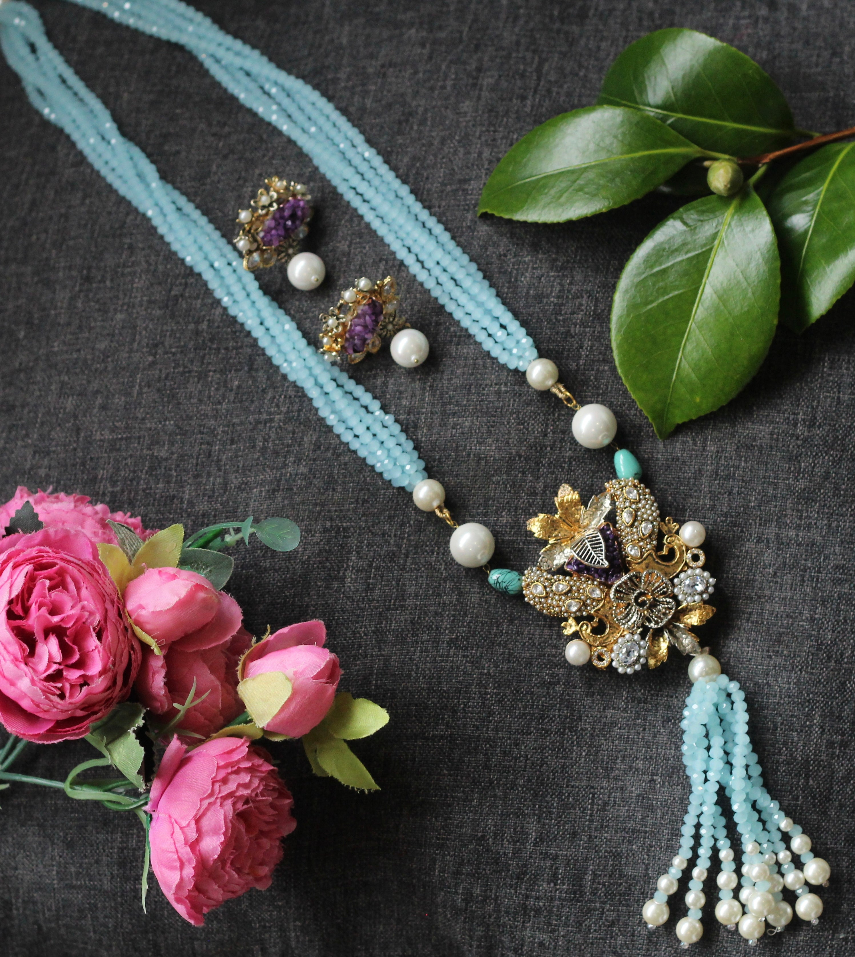 ROSA LONG NECKLACE
