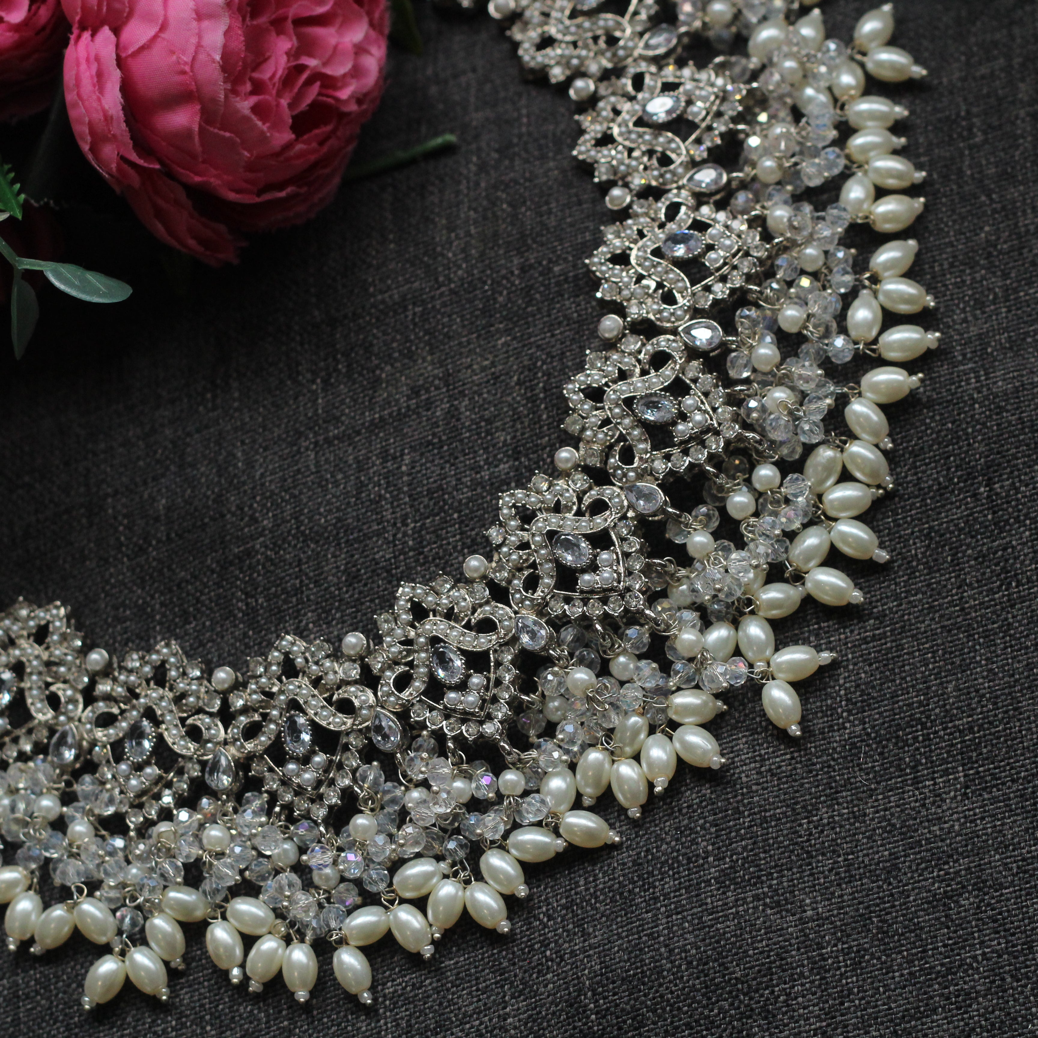 NOORÉ SILVER BRIDAL SET