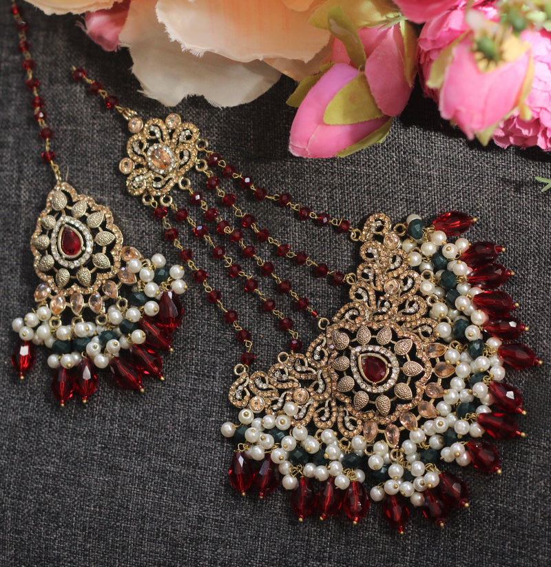 Red Bridal Jewellery 