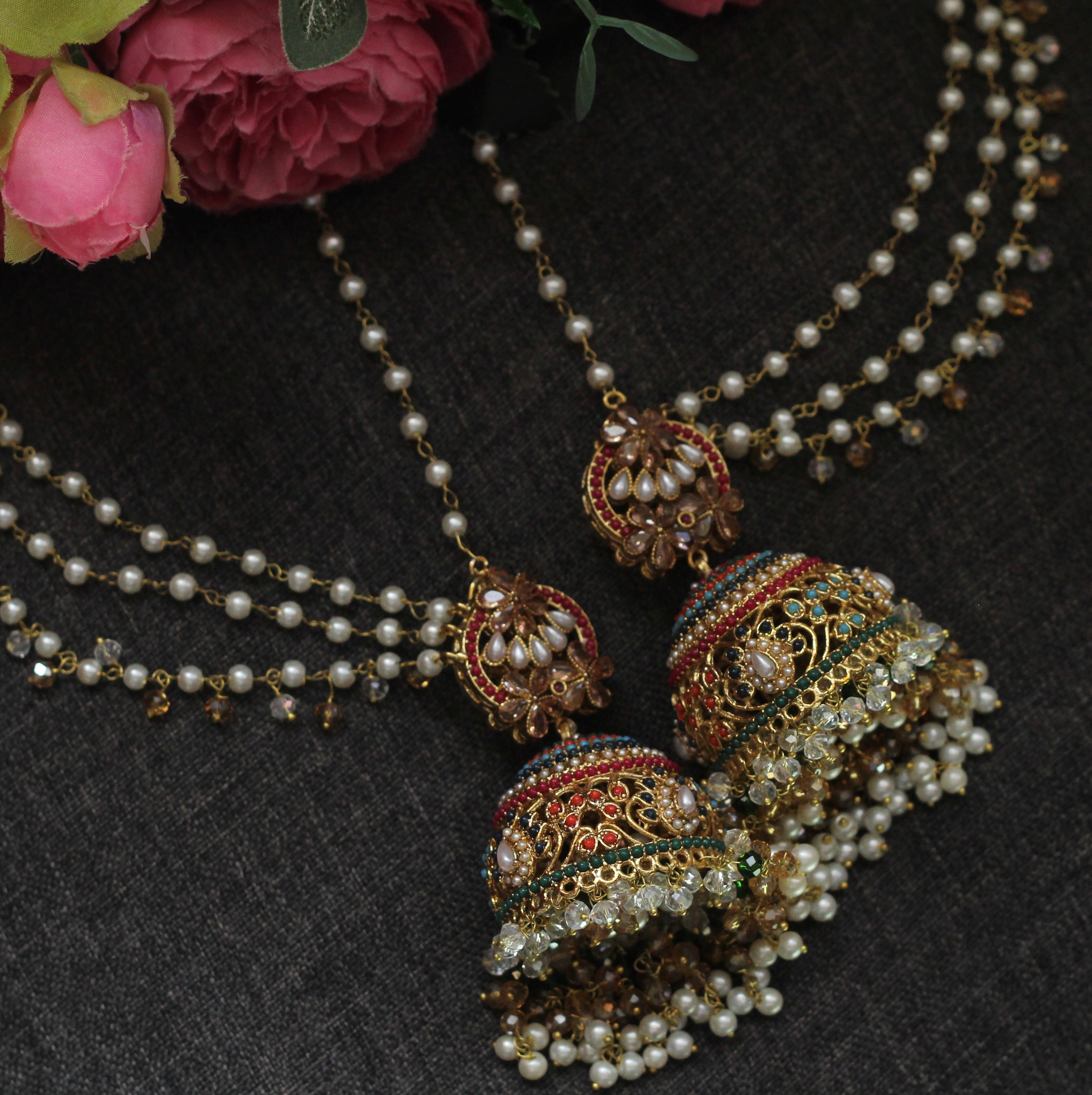 NOOR-E-NAZAR JHUMKA EARRINGS