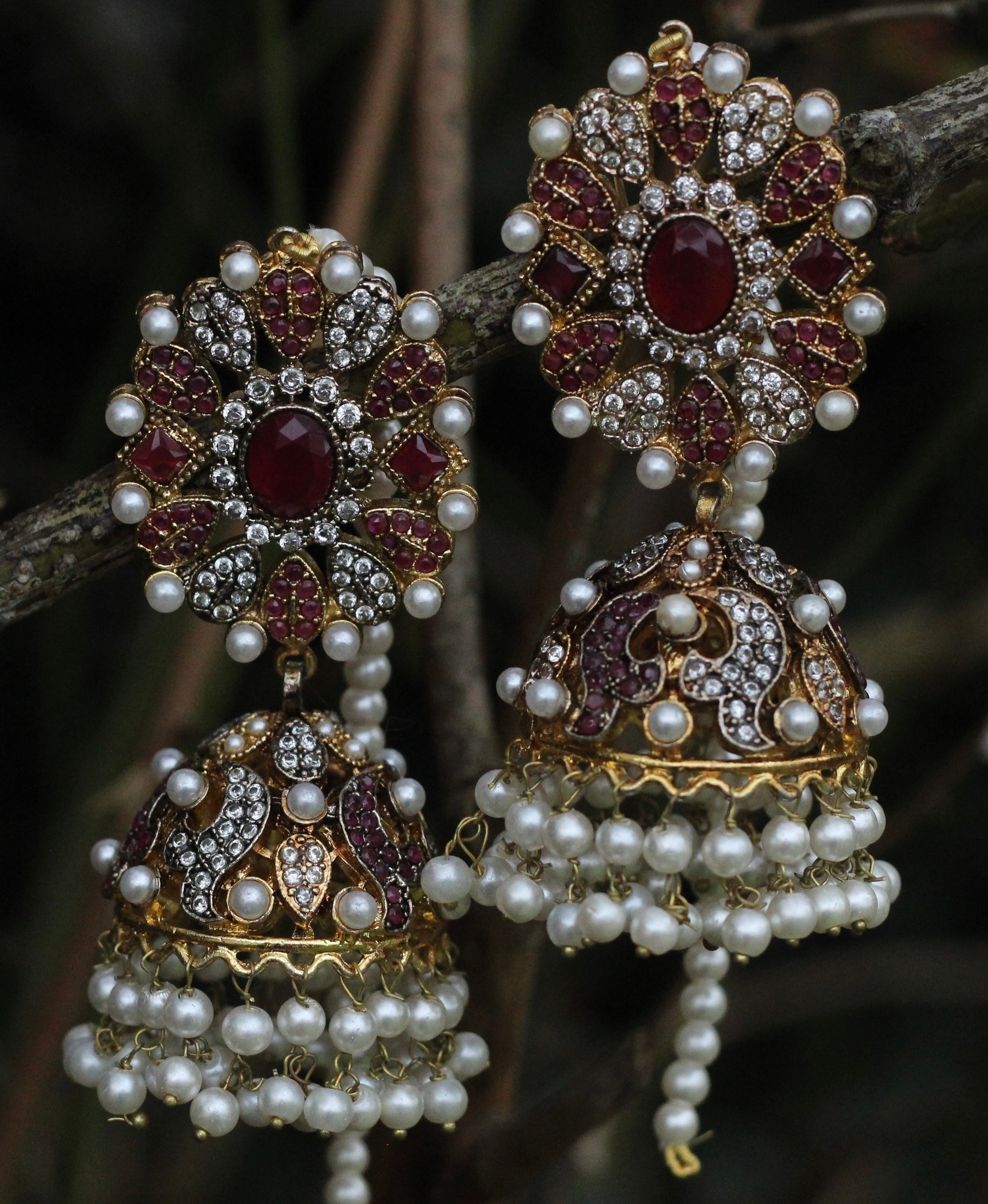 Jhumka earrings 