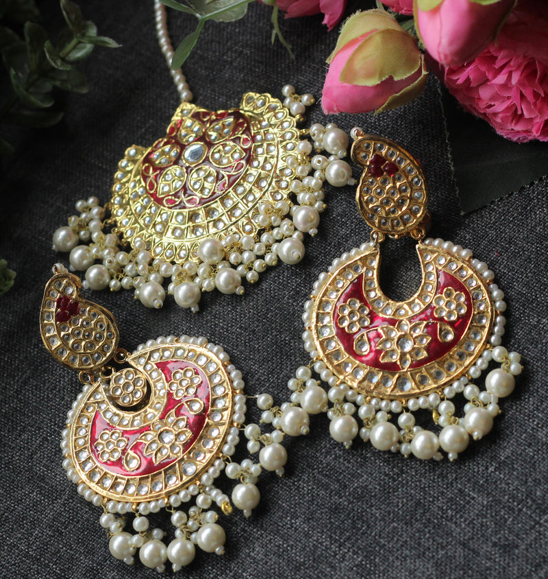 Earrings Kundan Thappa