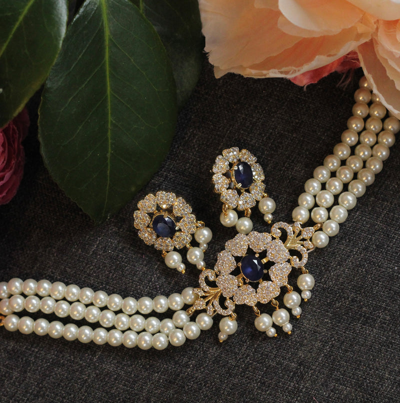 Sapphire necklace jewelry 