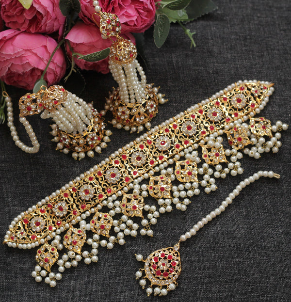 Hyderabadi Necklace Jewelry 