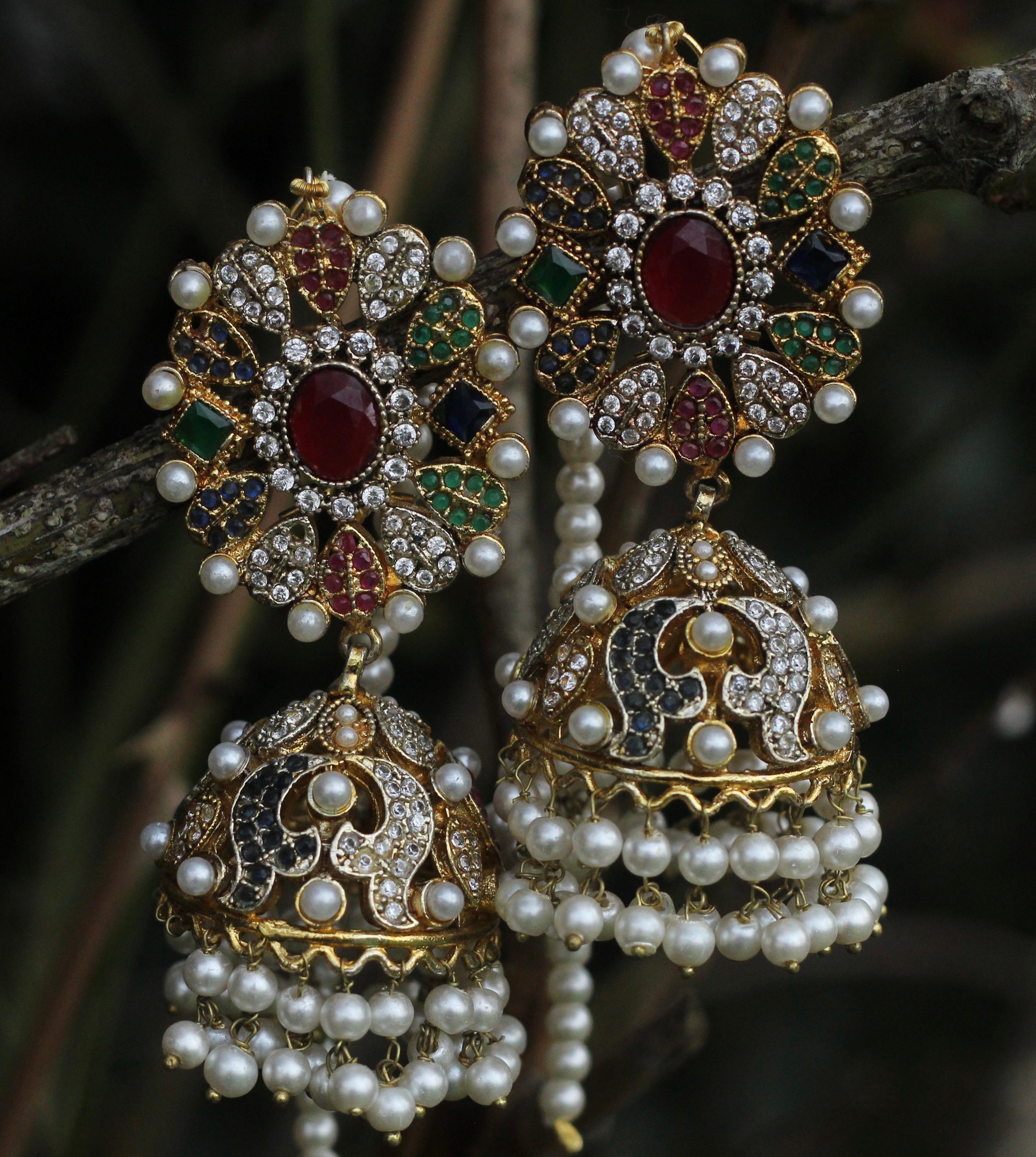 Jhumka earrings 