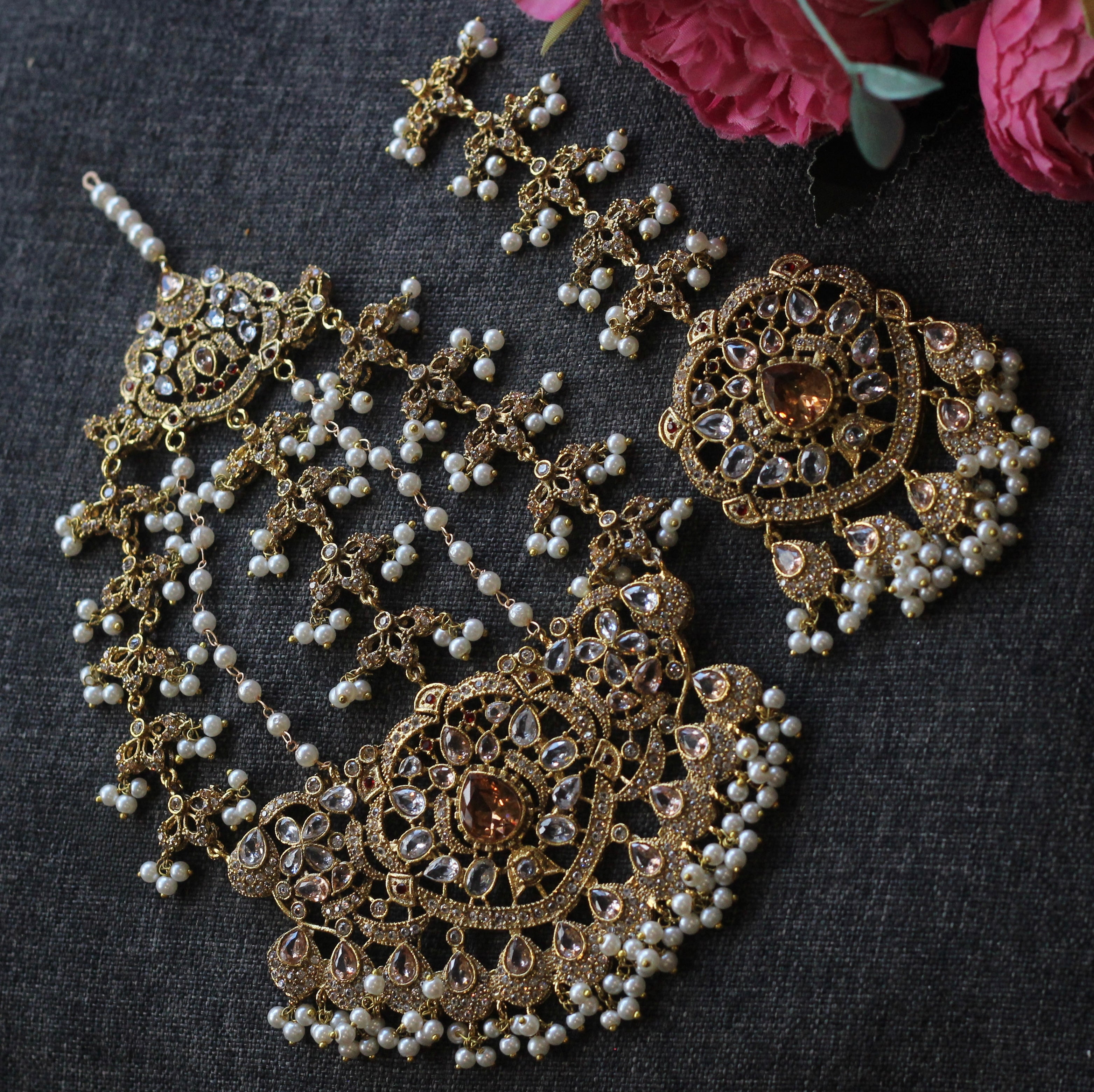 ZIA- GOLD BRIDAL SET