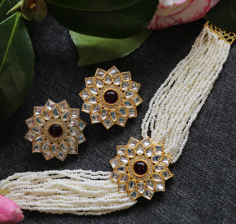 PEARL NECKLACE SET