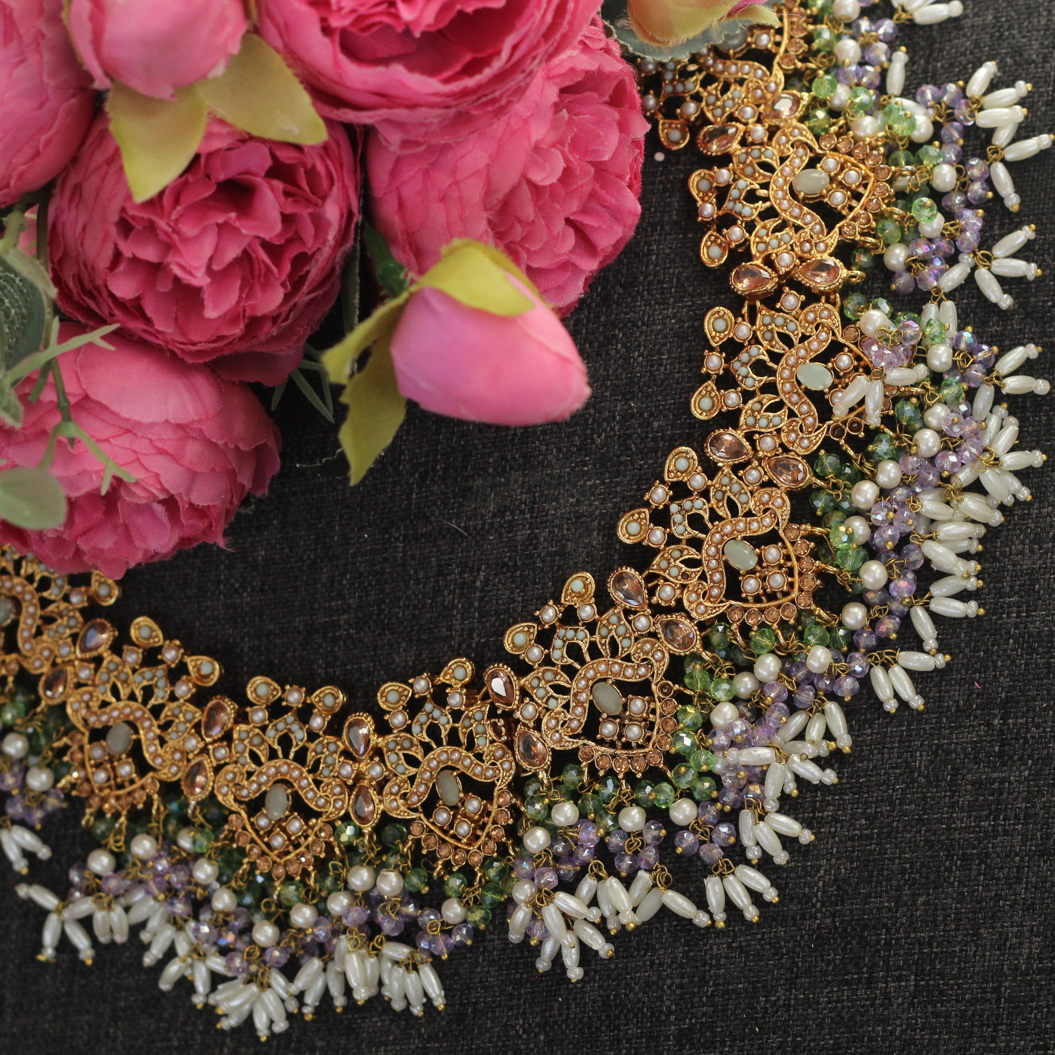 Green Bridal Jewelry 