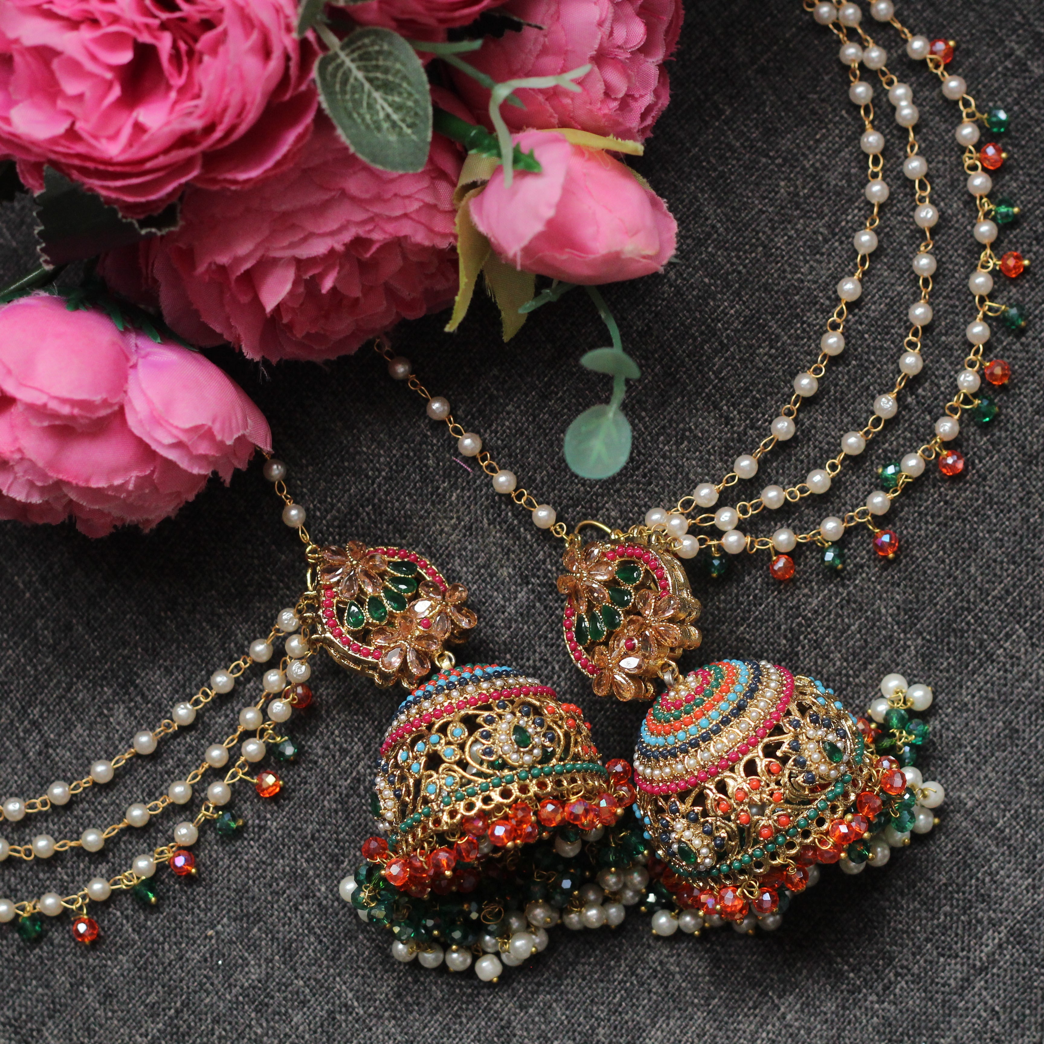 NOOR-E-NAZAR JHUMKA EARRINGS