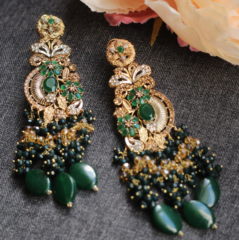 Green Bridal Set