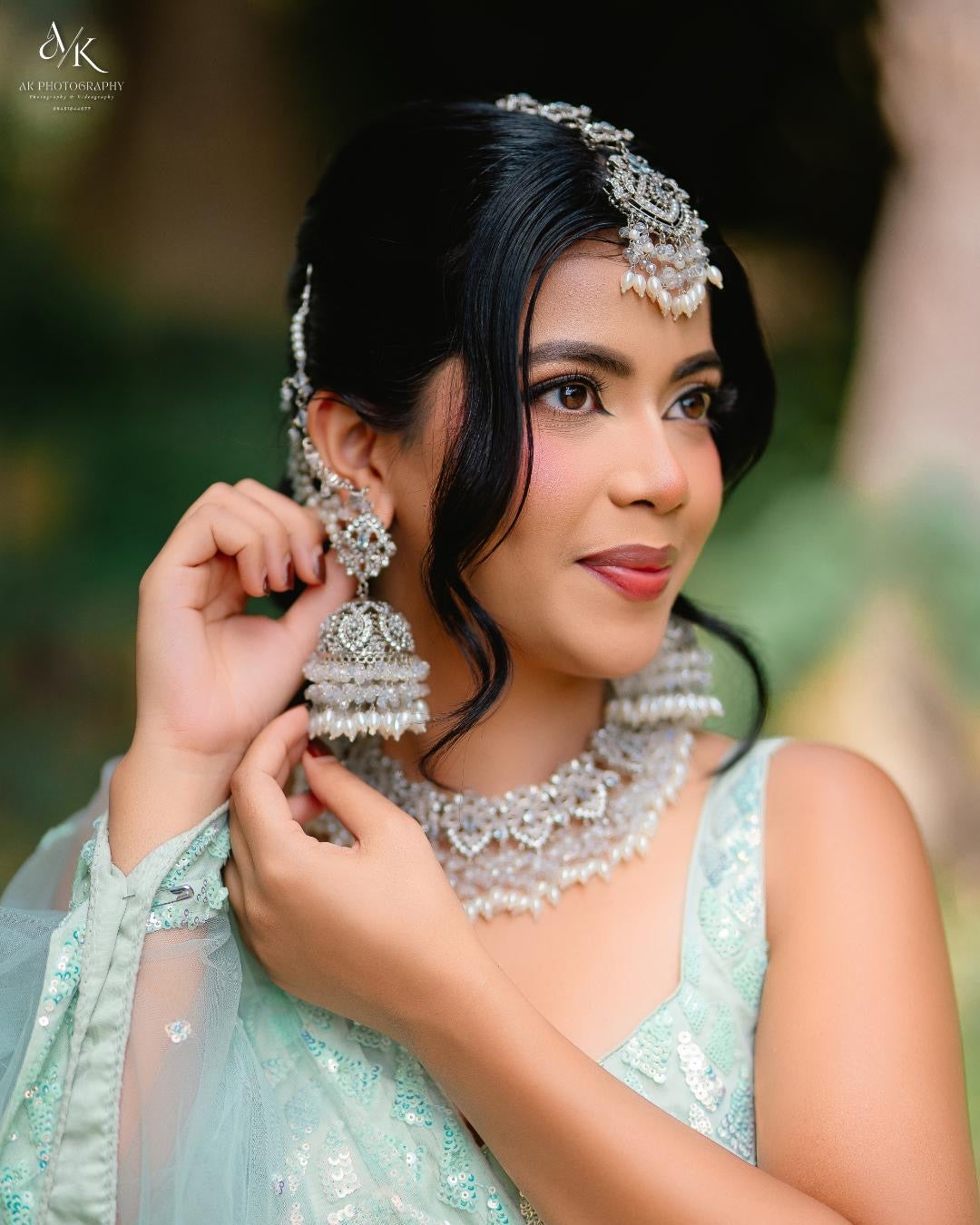 NOORÉ SILVER BRIDAL SET
