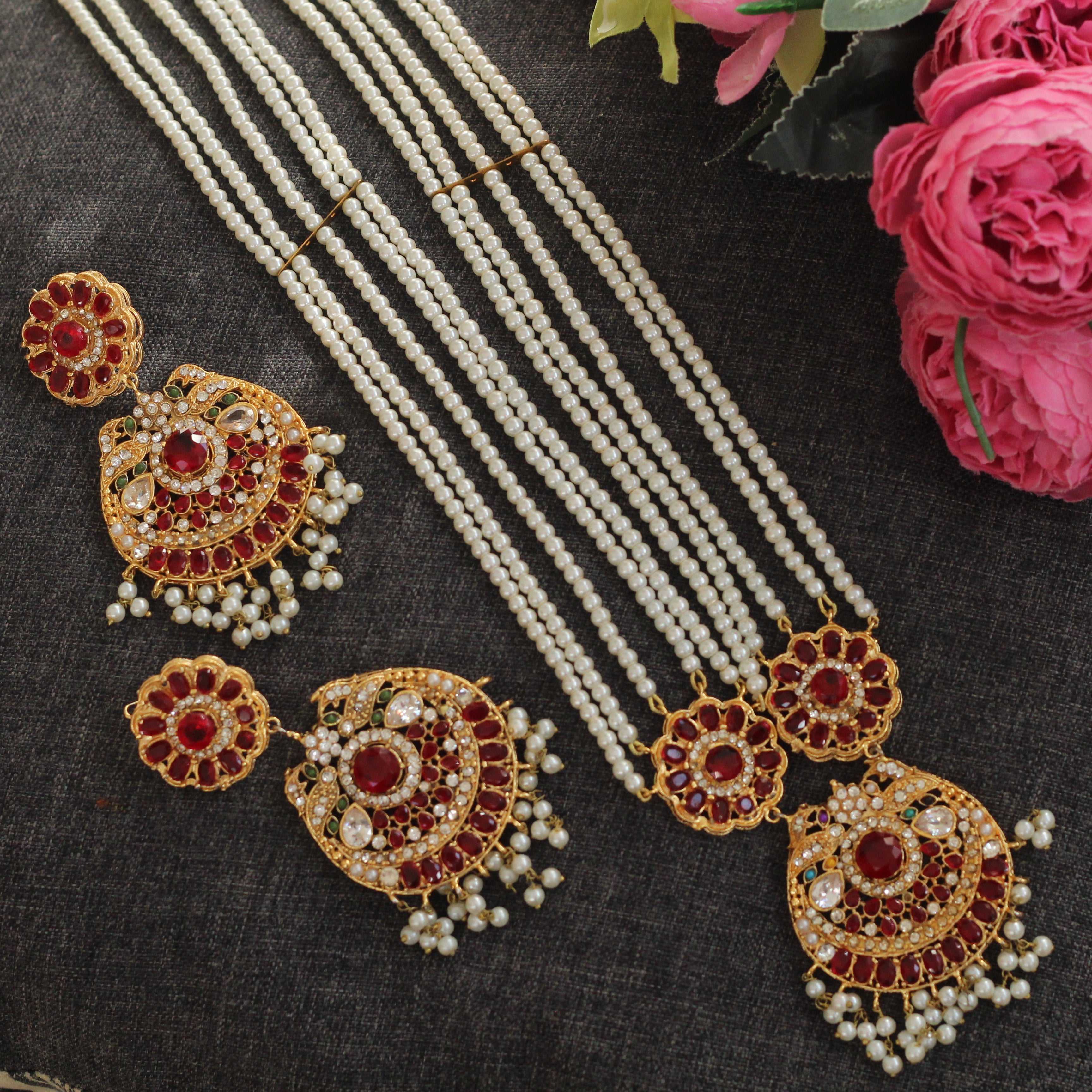 GULAAB LONG NECKLACE