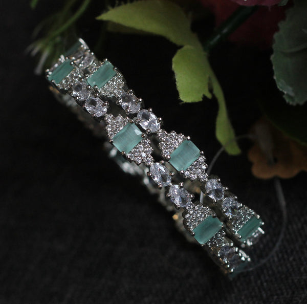 Silver bangles