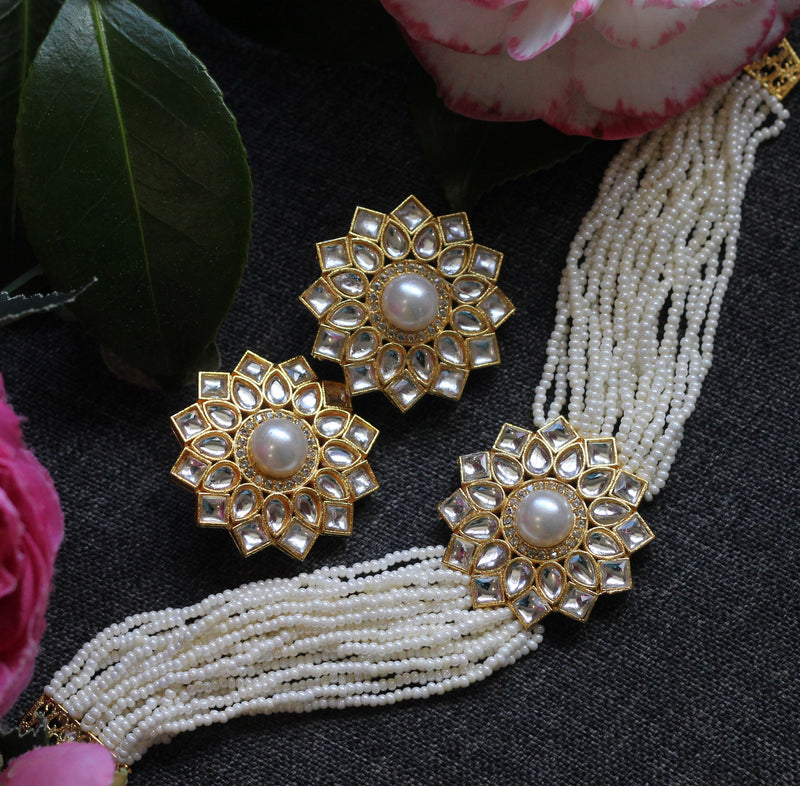 PEARL NECKLACE SET