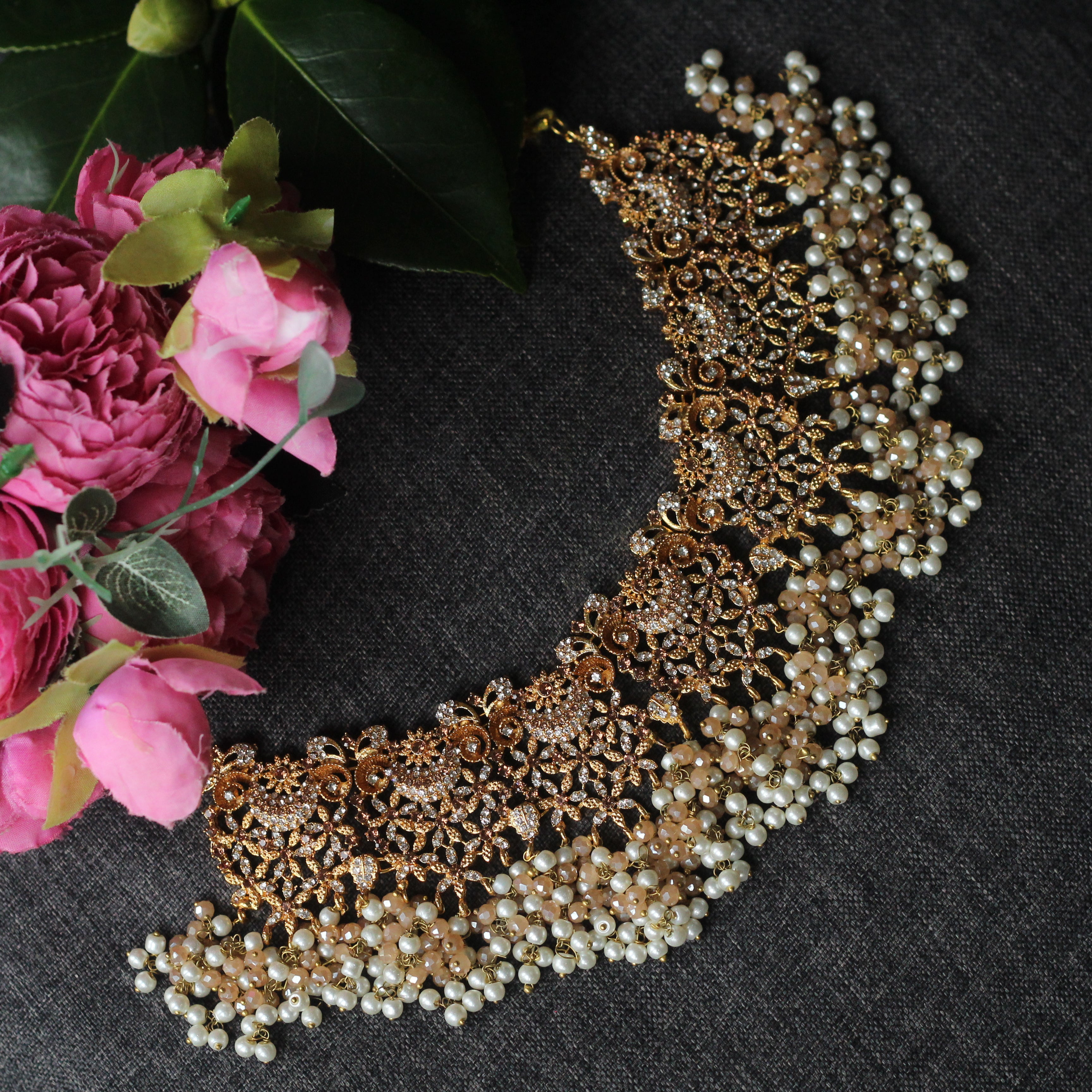 Gold bridal jewellery 